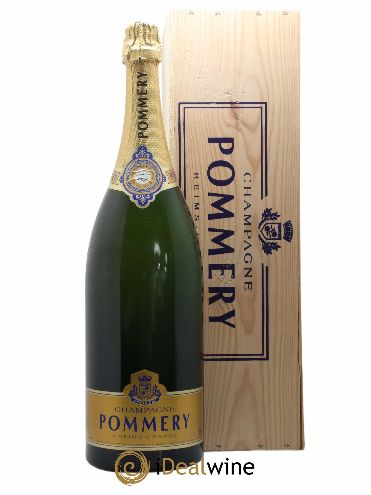 Brut Pommery 1989 - Lot de 1 double magnum - 1
