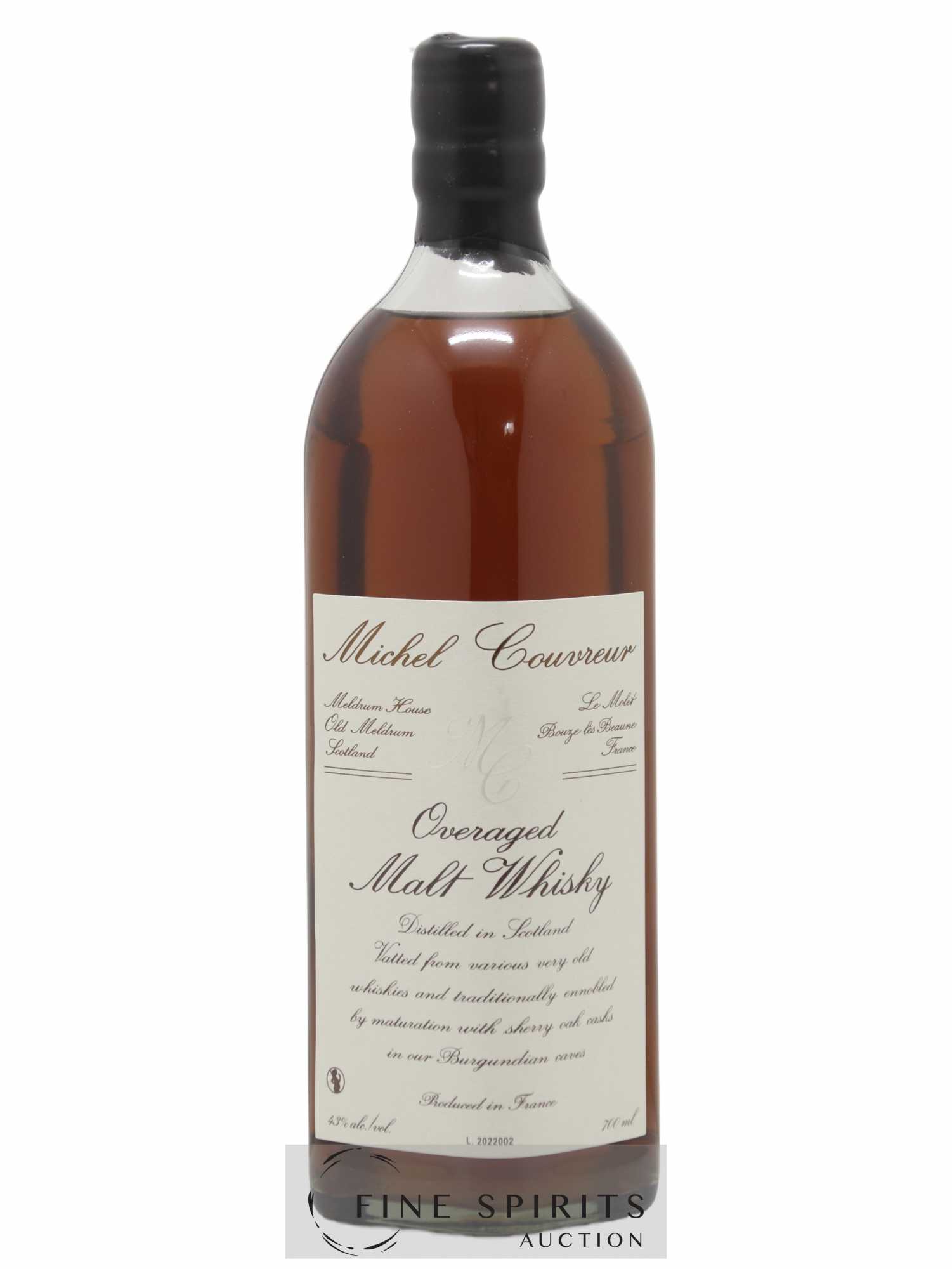 Michel Couvreur Of. Overaged Sherry Casks matured - Posten von 1 Flasche - 1