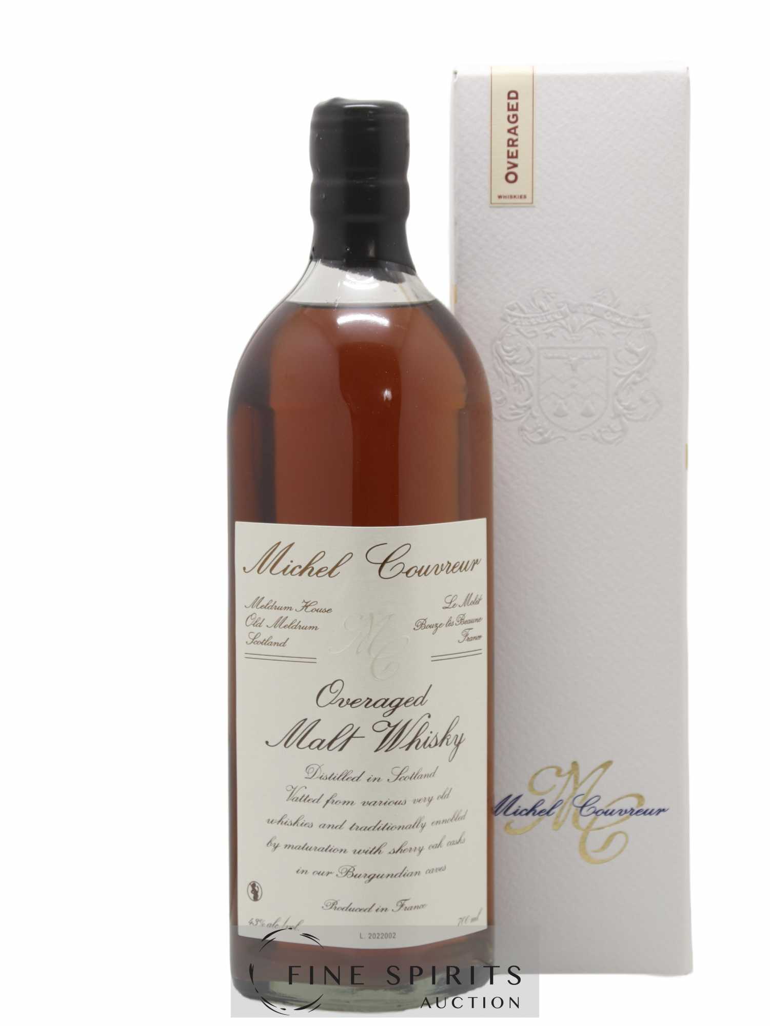 Michel Couvreur Of. Overaged Sherry Casks matured - Posten von 1 Flasche - 0