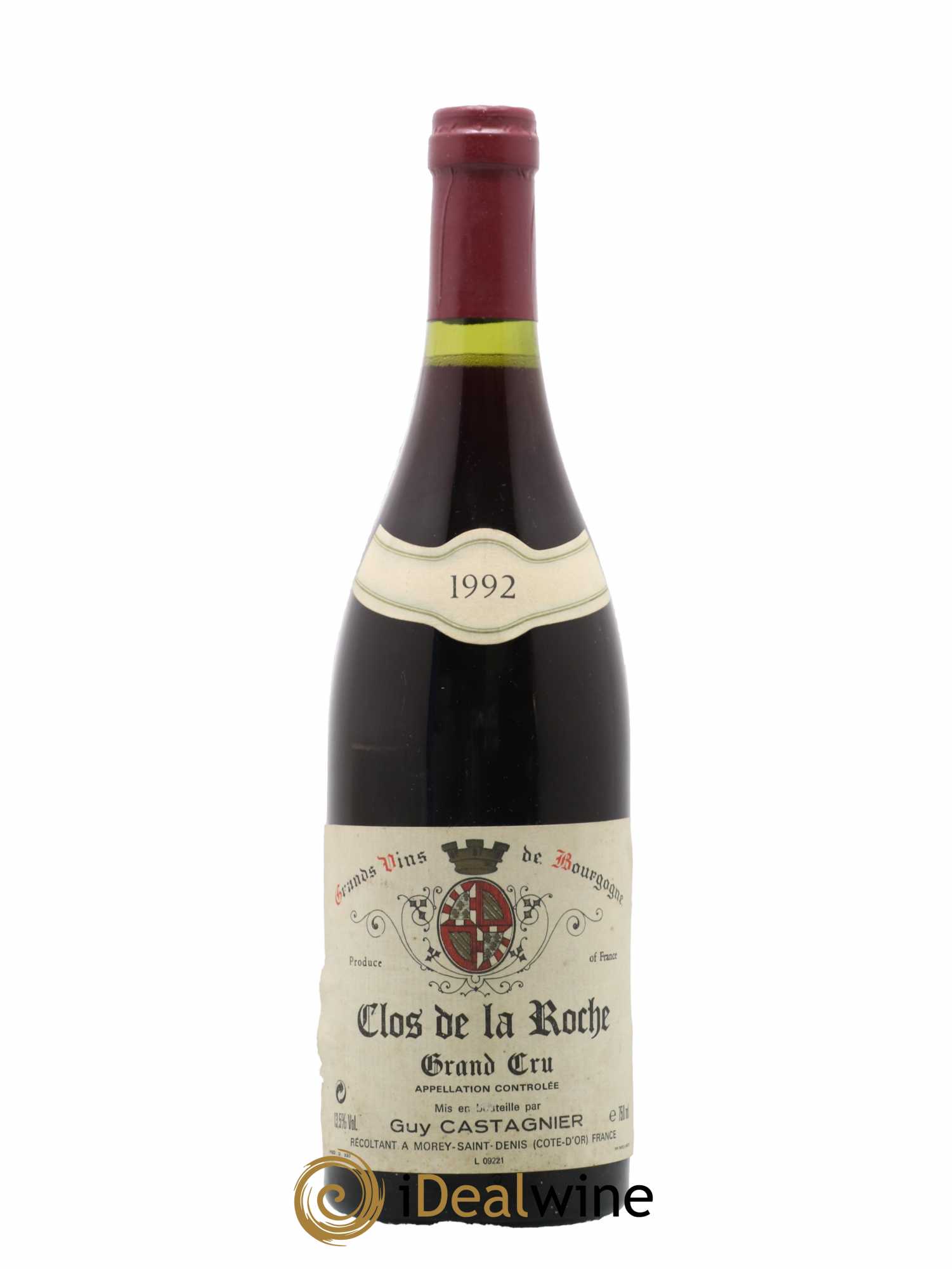 Clos de la Roche Grand Cru Castagnier (Domaine) 1992 - Lot de 1 bouteille - 0