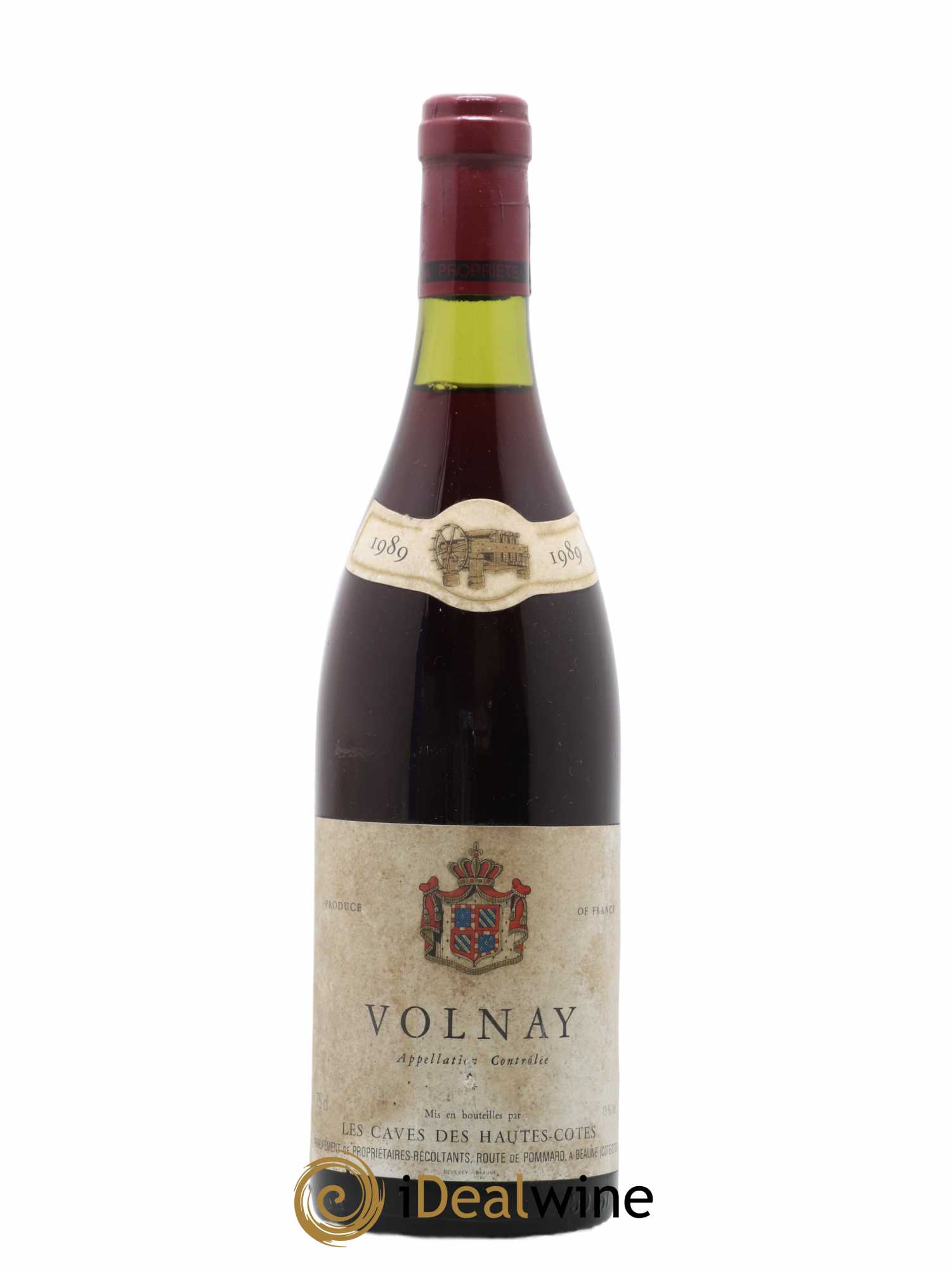 Volnay Les Caves des Hautes Côtes 1989 - Lot de 1 bouteille - 0