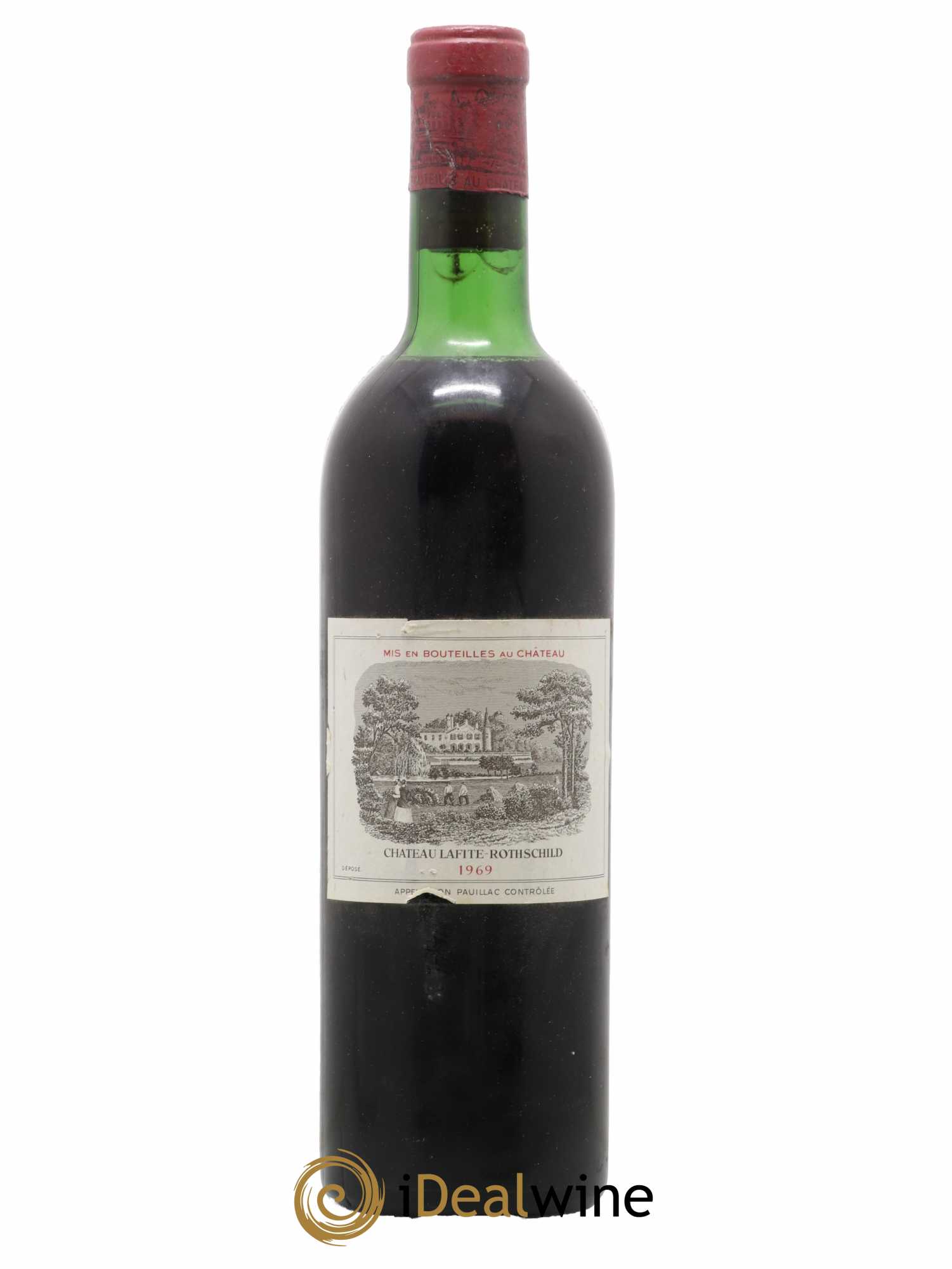 Château Lafite Rothschild 1er Grand Cru Classé 1969 - Lot de 1 bouteille - 0