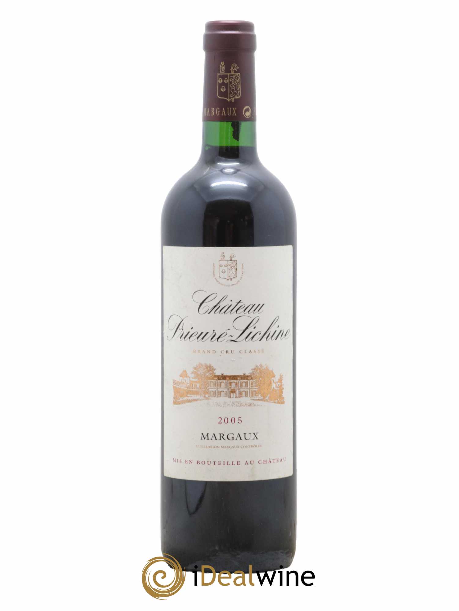 Château Prieuré Lichine 4ème Grand Cru Classé 2005 - Lot de 1 bouteille - 0