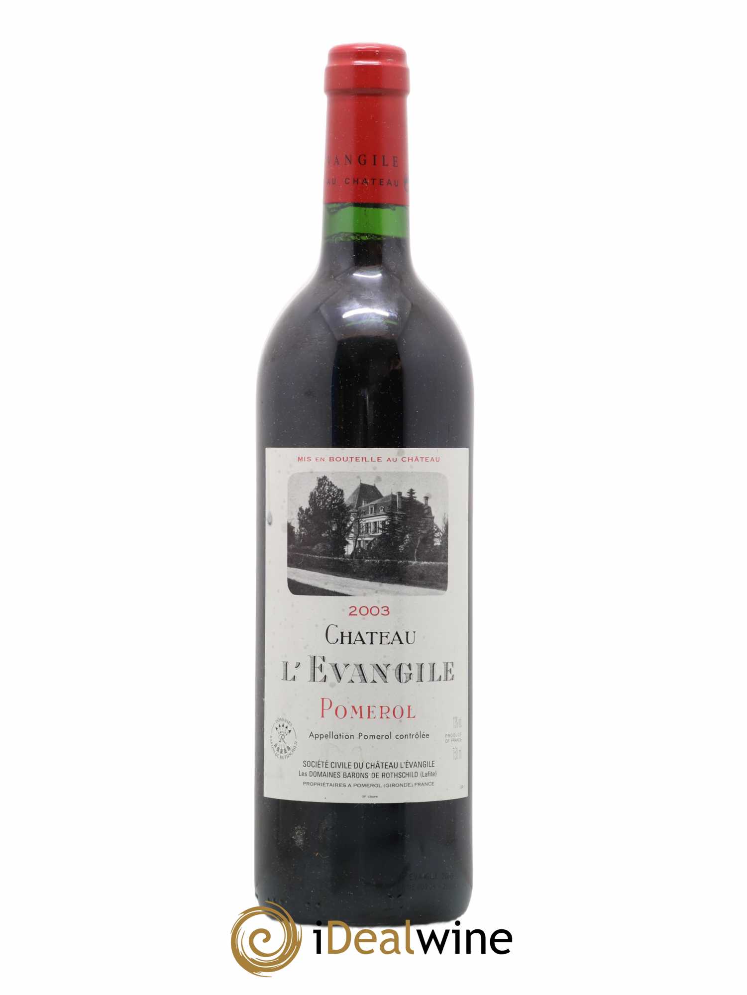 Château l' Évangile 2003 - Lot de 1 bouteille - 0