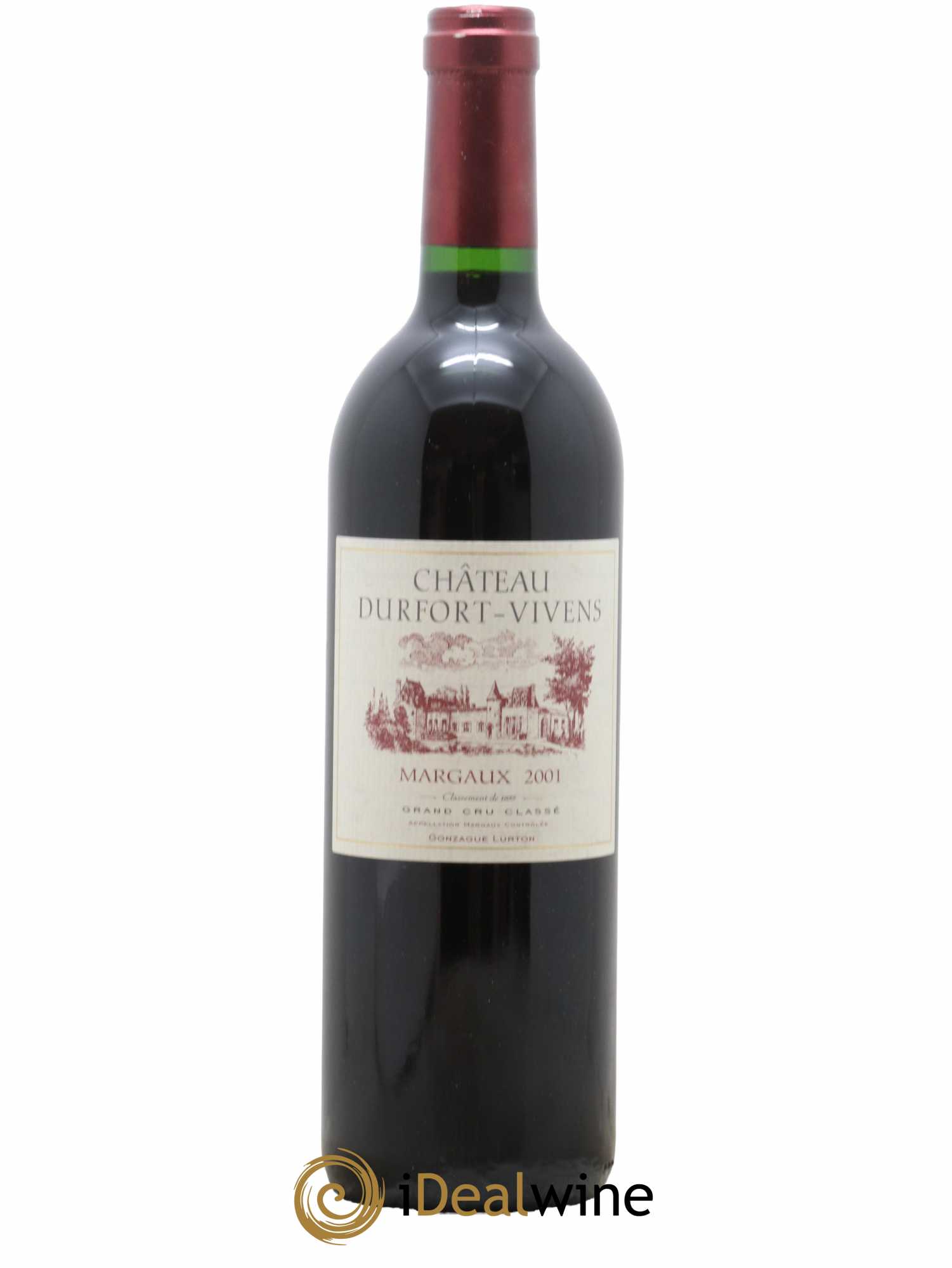 Château Durfort Vivens 2ème Grand Cru Classé 2001 - Lot de 1 bouteille - 0