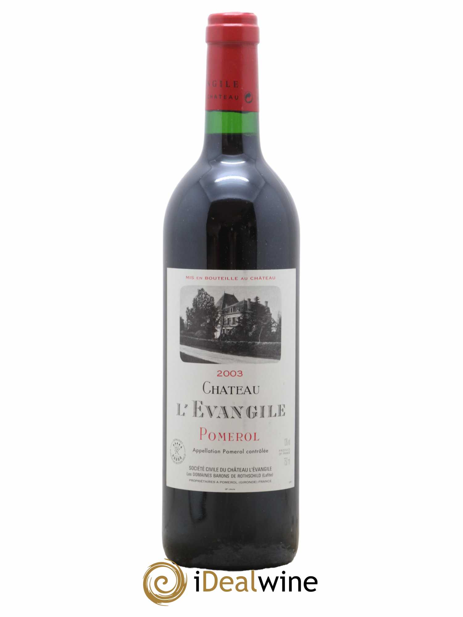 Château l' Évangile 2003 - Lot de 1 bouteille - 0