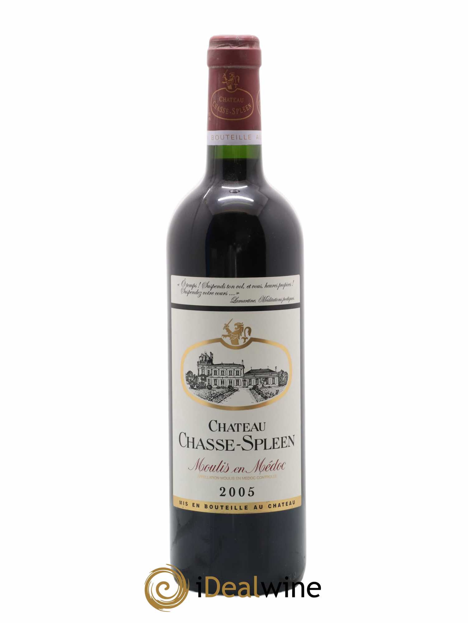 Château Chasse Spleen 2005 - Lot de 1 bouteille - 0