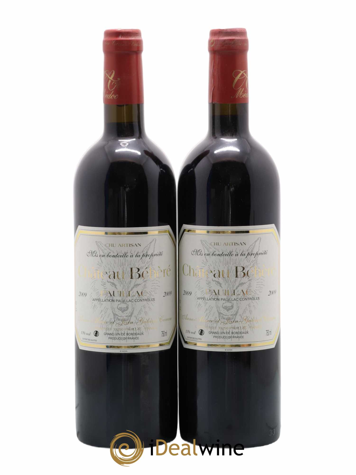 Pauillac 2009 - Posten von 2 Flaschen - 0