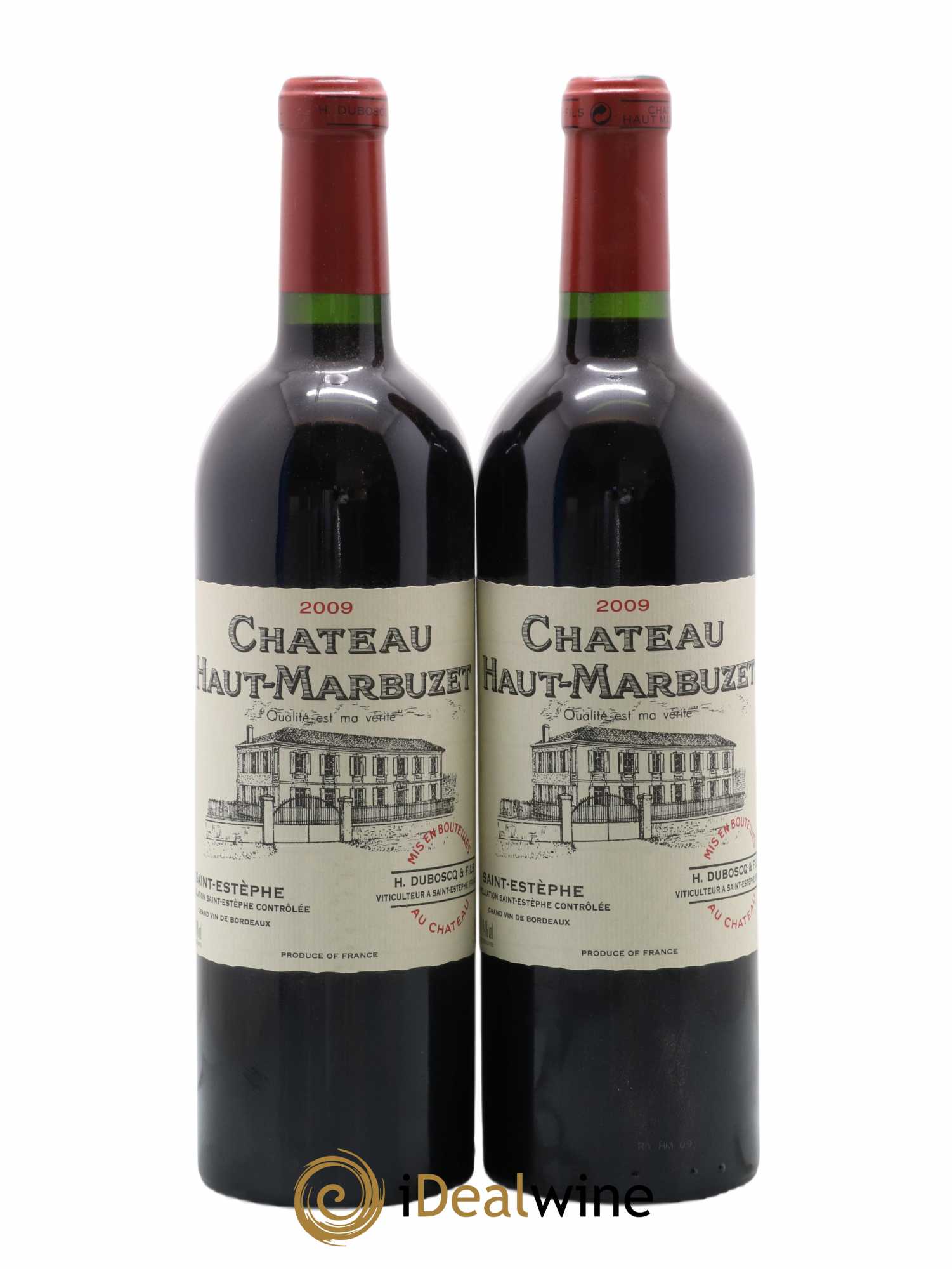 Château Haut Marbuzet 2009 - Lot de 2 bouteilles - 0