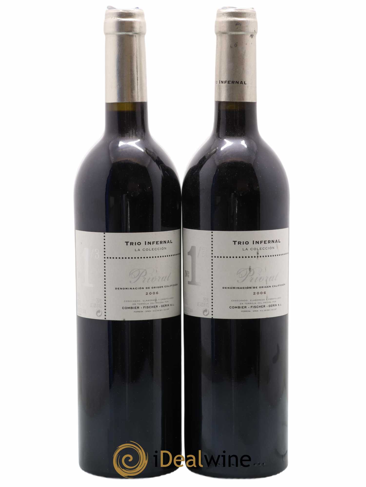 Priorat Trio infernal DOCA N°1-3 Laurent Combier - Peter Fischer - Jean Michel Gerin Trio Infernal 2006 - Lot de 2 bouteilles - 0