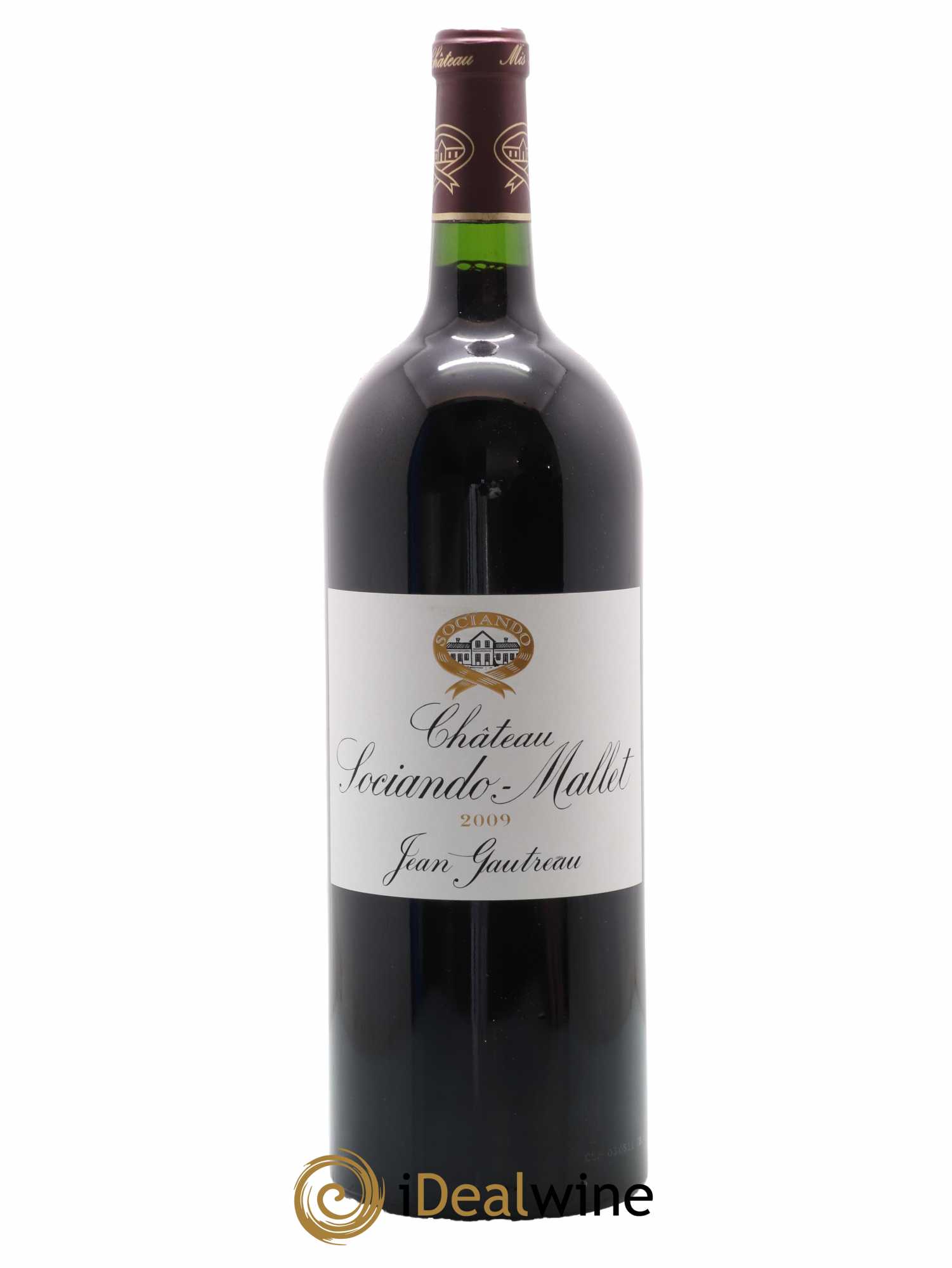 Château Sociando Mallet 2009 - Lot de 1 magnum - 0
