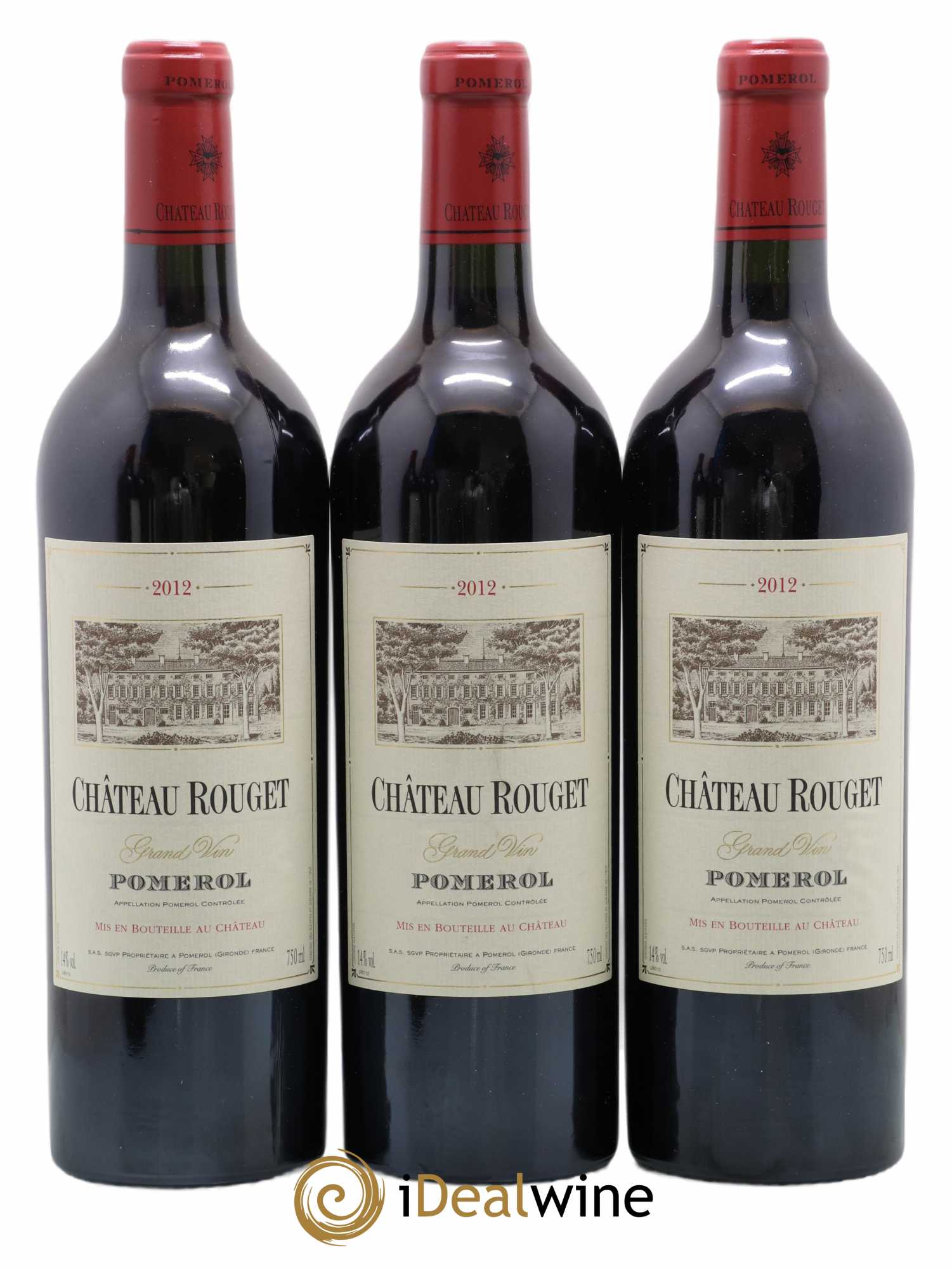 Château Rouget 2012 - Posten von 6 Flaschen - 1