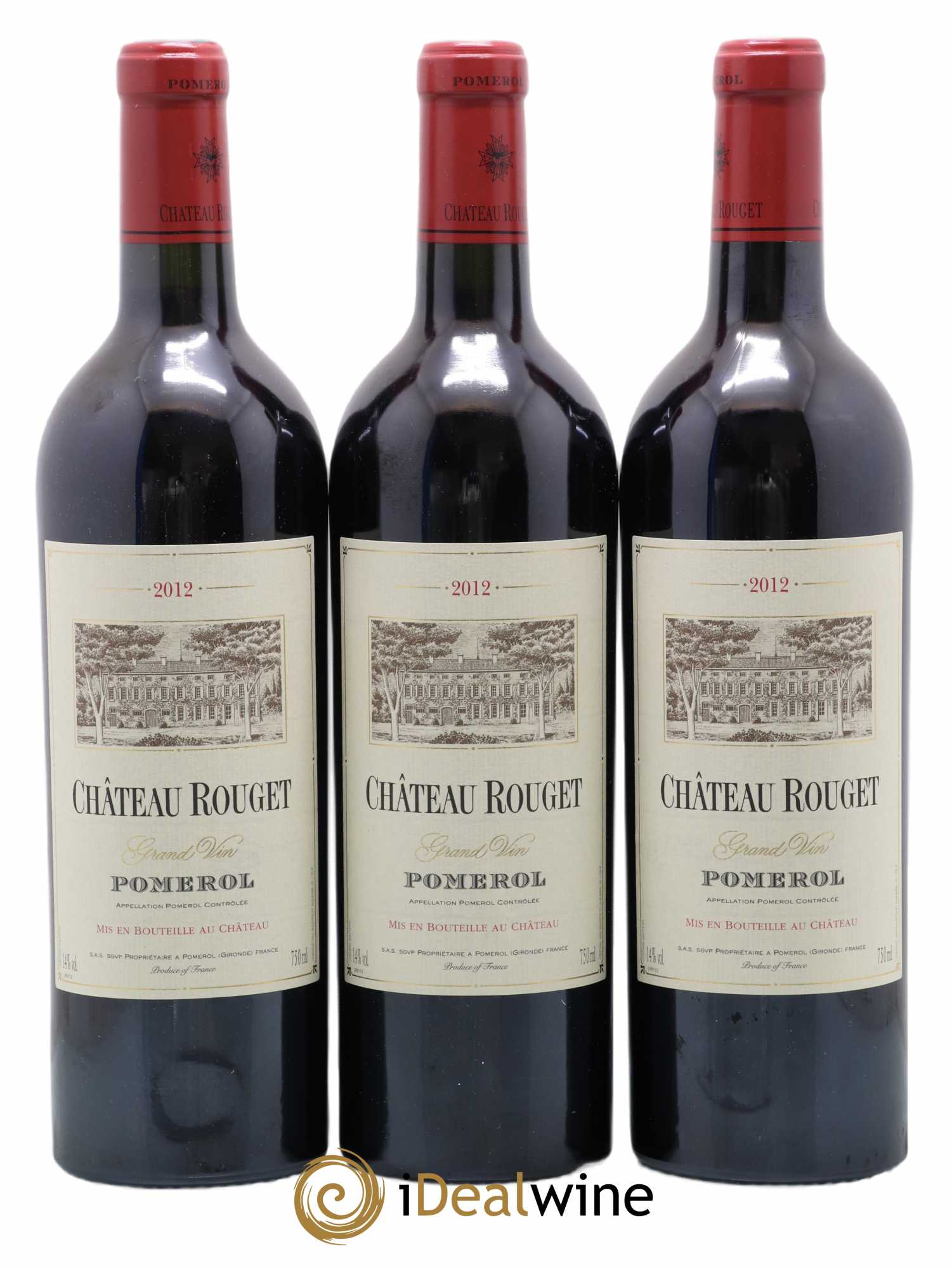 Château Rouget 2012 - Posten von 6 Flaschen - 2