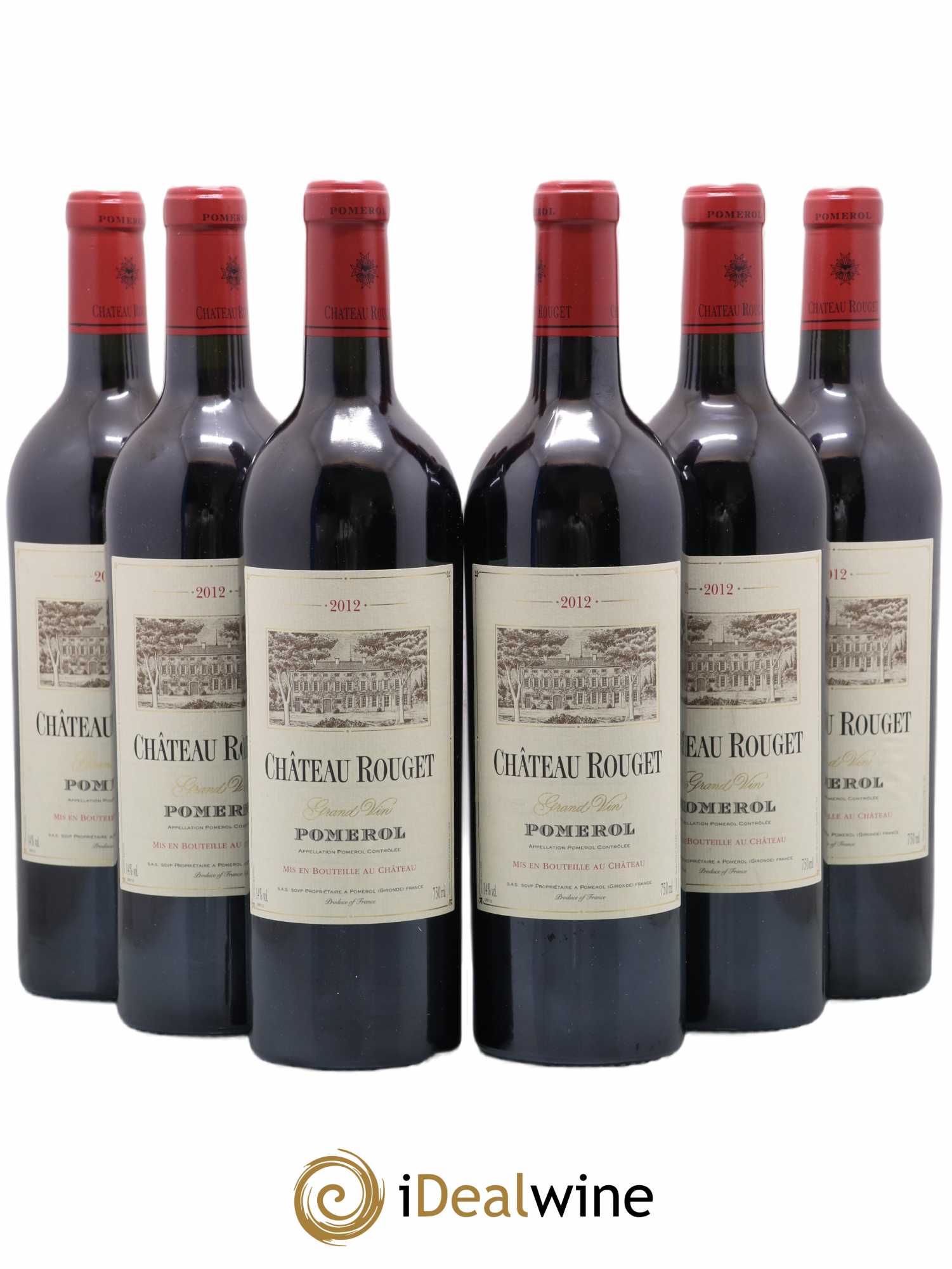 Château Rouget 2012 - Posten von 6 Flaschen - 0