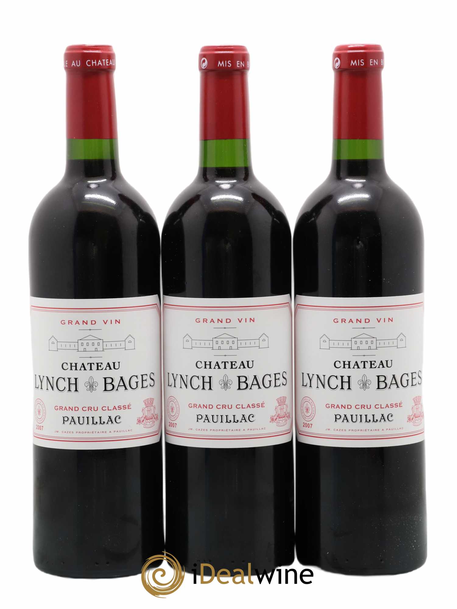 Château Lynch Bages 5ème Grand Cru Classé 2007 - Lot of 6 bottles - 2