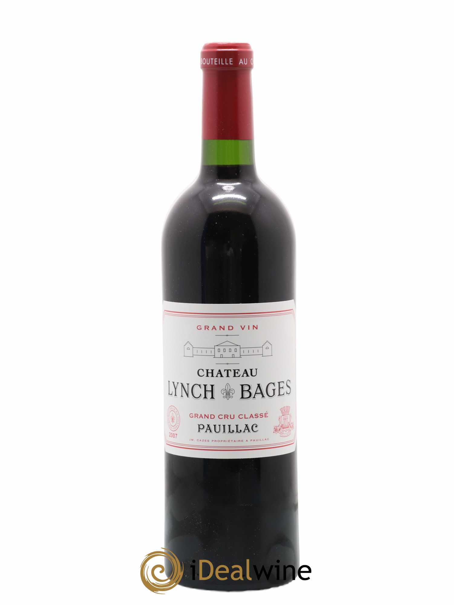 Château Lynch Bages 5ème Grand Cru Classé 2007 - Lot de 1 bouteille - 0