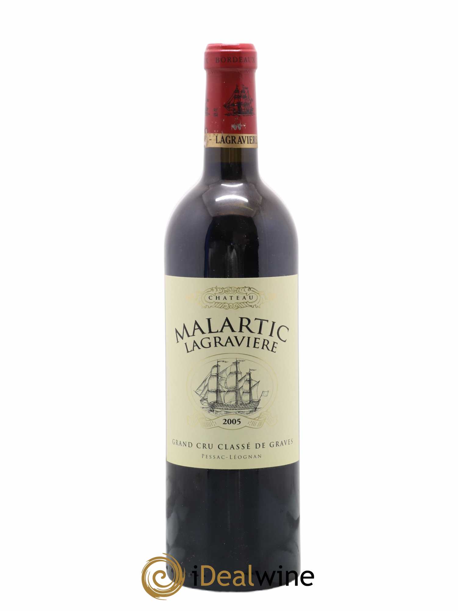 Château Malartic-Lagravière Cru Classé de Graves 2005 - Lot de 1 bouteille - 0