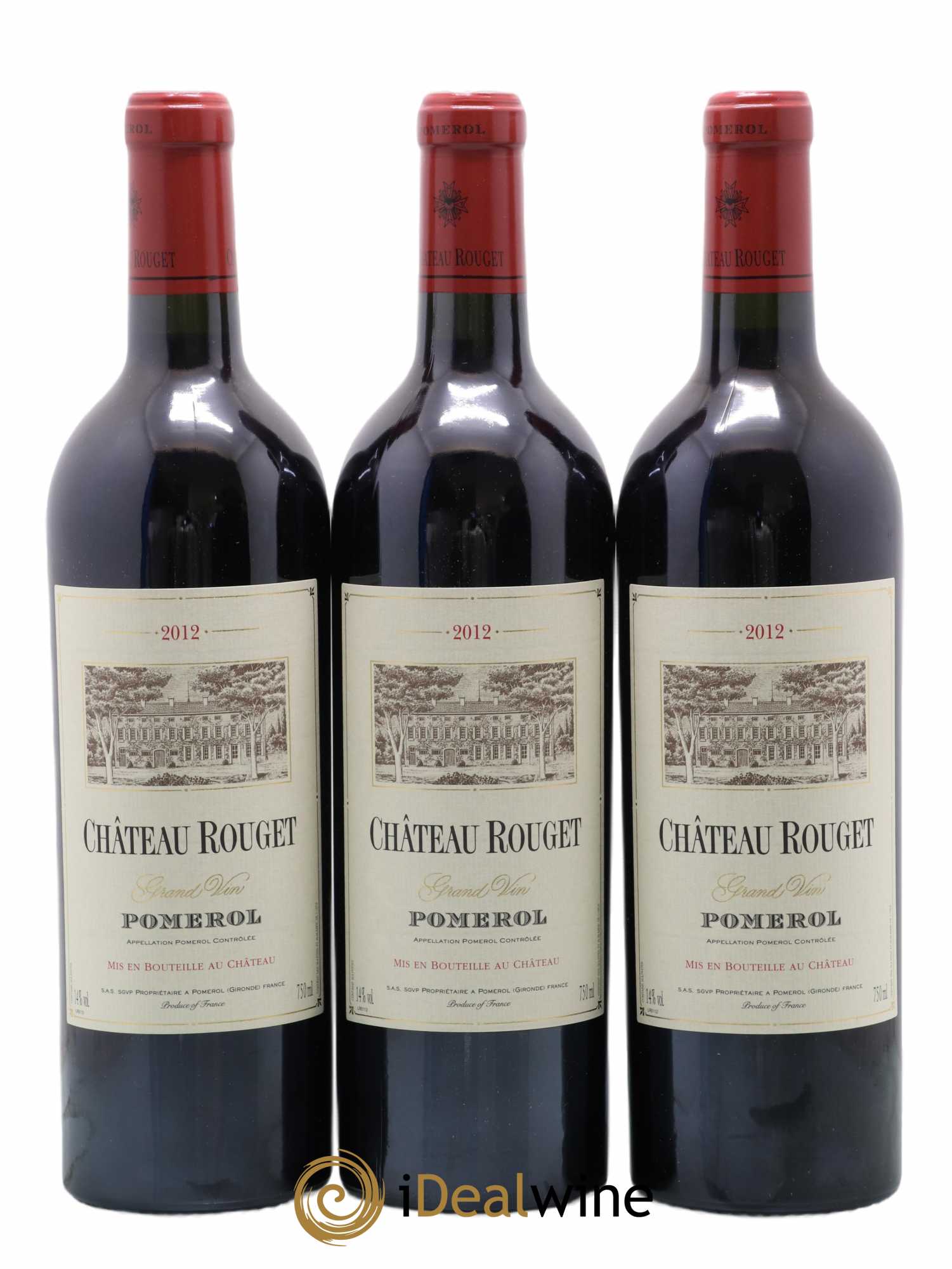 Château Rouget 2012 - Posten von 3 Flaschen - 0