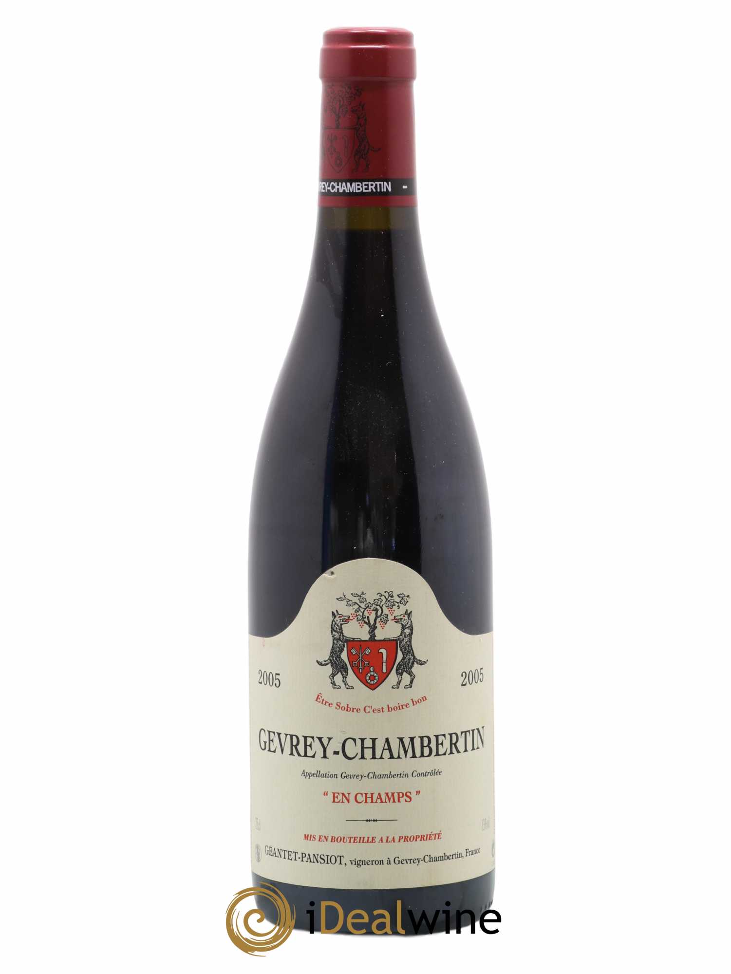 Gevrey-Chambertin En Champs Geantet-Pansiot 2005 - Lot de 1 bouteille - 0