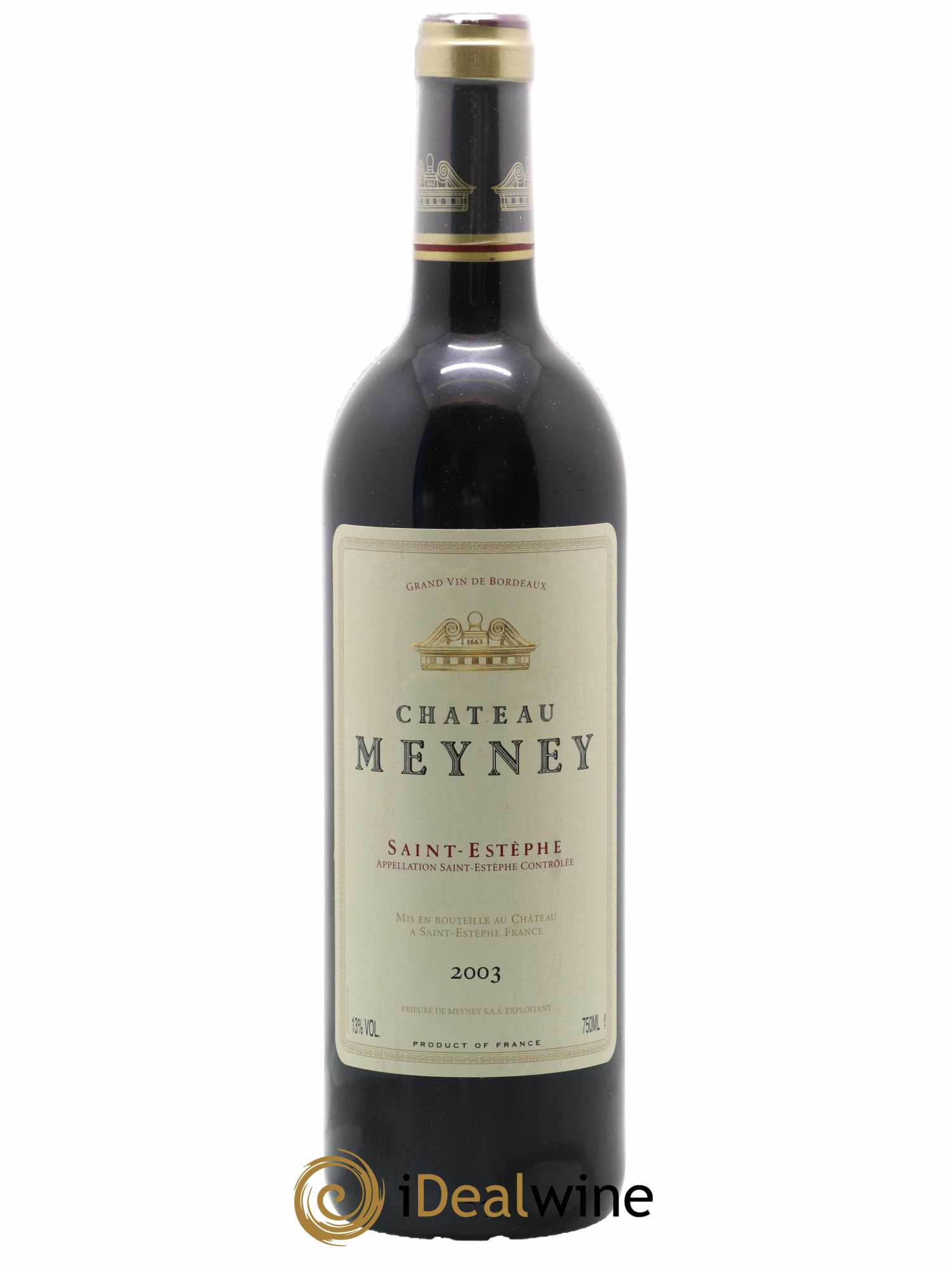 Château Meyney 2003 - Lot de 1 bouteille - 0