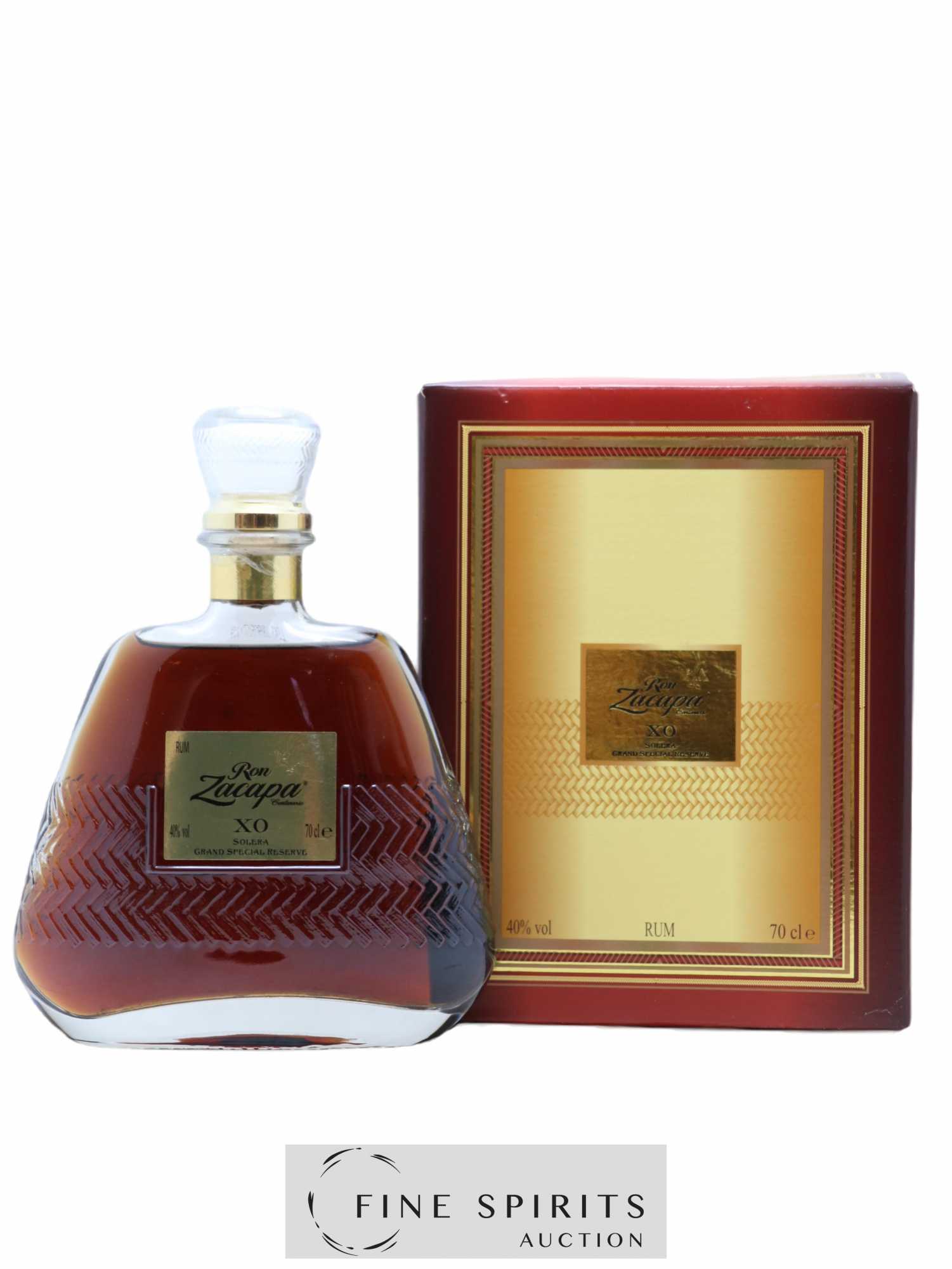 Zacapa Of. XO Solera Grand Special Reserve - Lot de 1 bouteille - 0