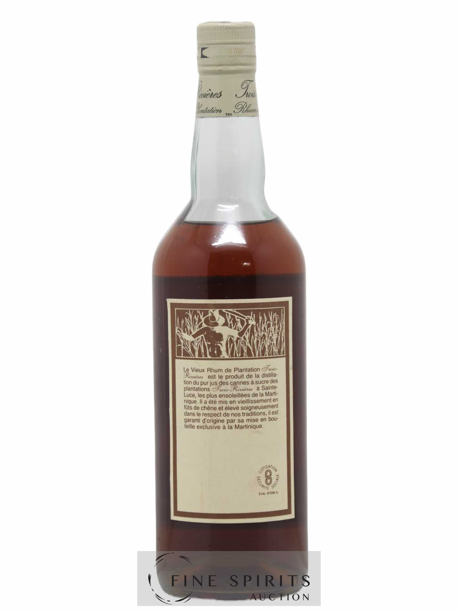 Trois Rivières 1974 Of. Label Rouge - Lot de 1 bouteille - 1