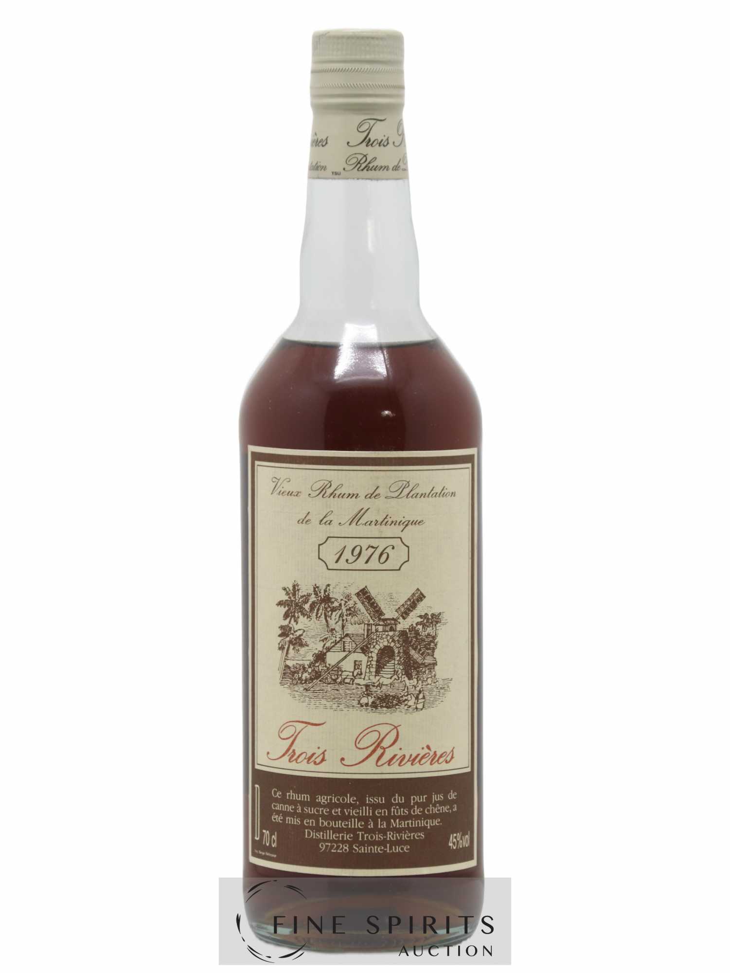 Trois Rivières 1976 Of. Label Rouge - Posten von 1 Flasche - 0