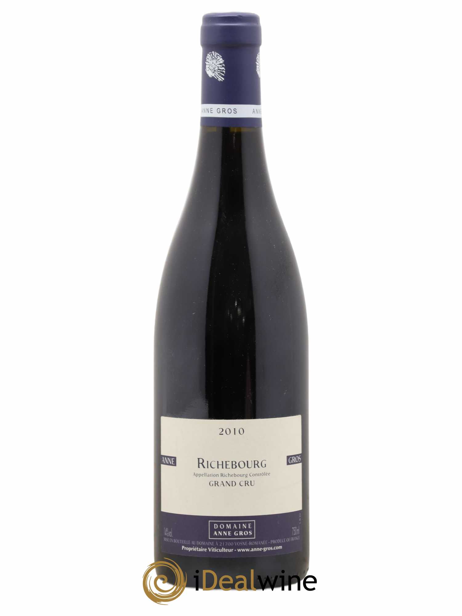 Richebourg Grand Cru Anne Gros 2010 - Posten von 1 Flasche - 0