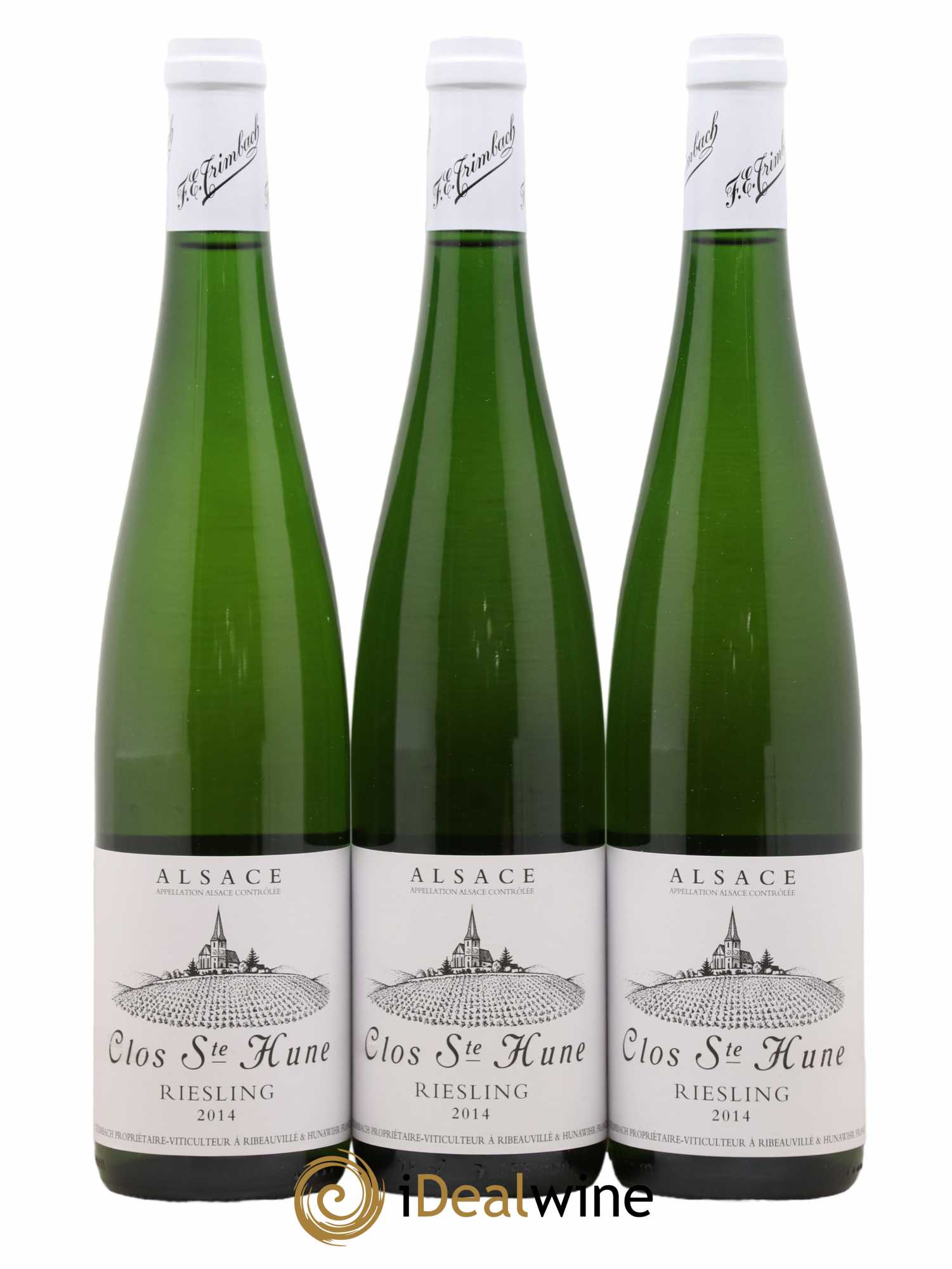 Alsace Riesling Clos Sainte-Hune Trimbach (Domaine) 2014 - Lot de 3 bouteilles - 0