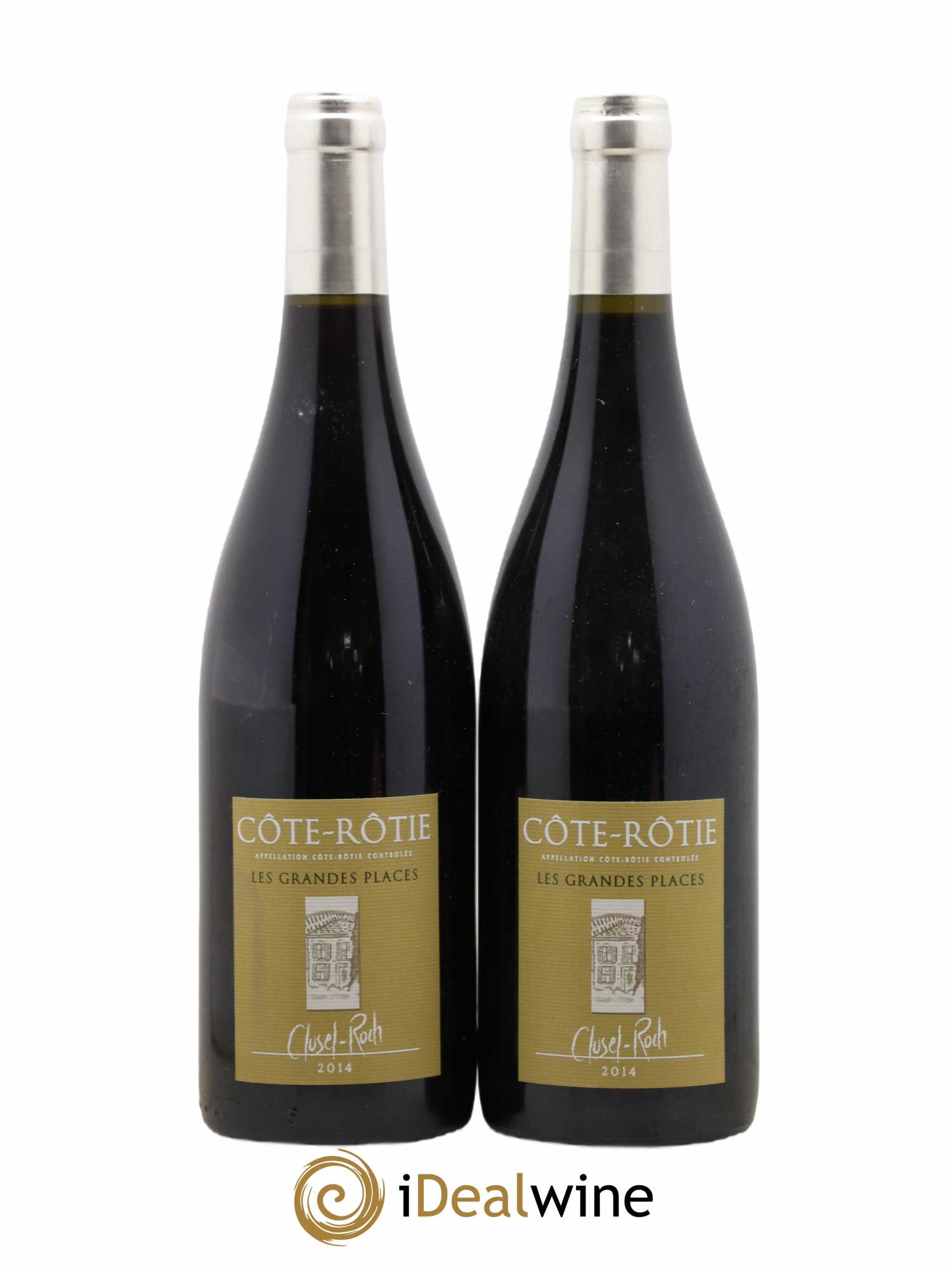 Côte-Rôtie Les Grandes Places Clusel-Roch 2014 - Lot de 2 bouteilles - 0