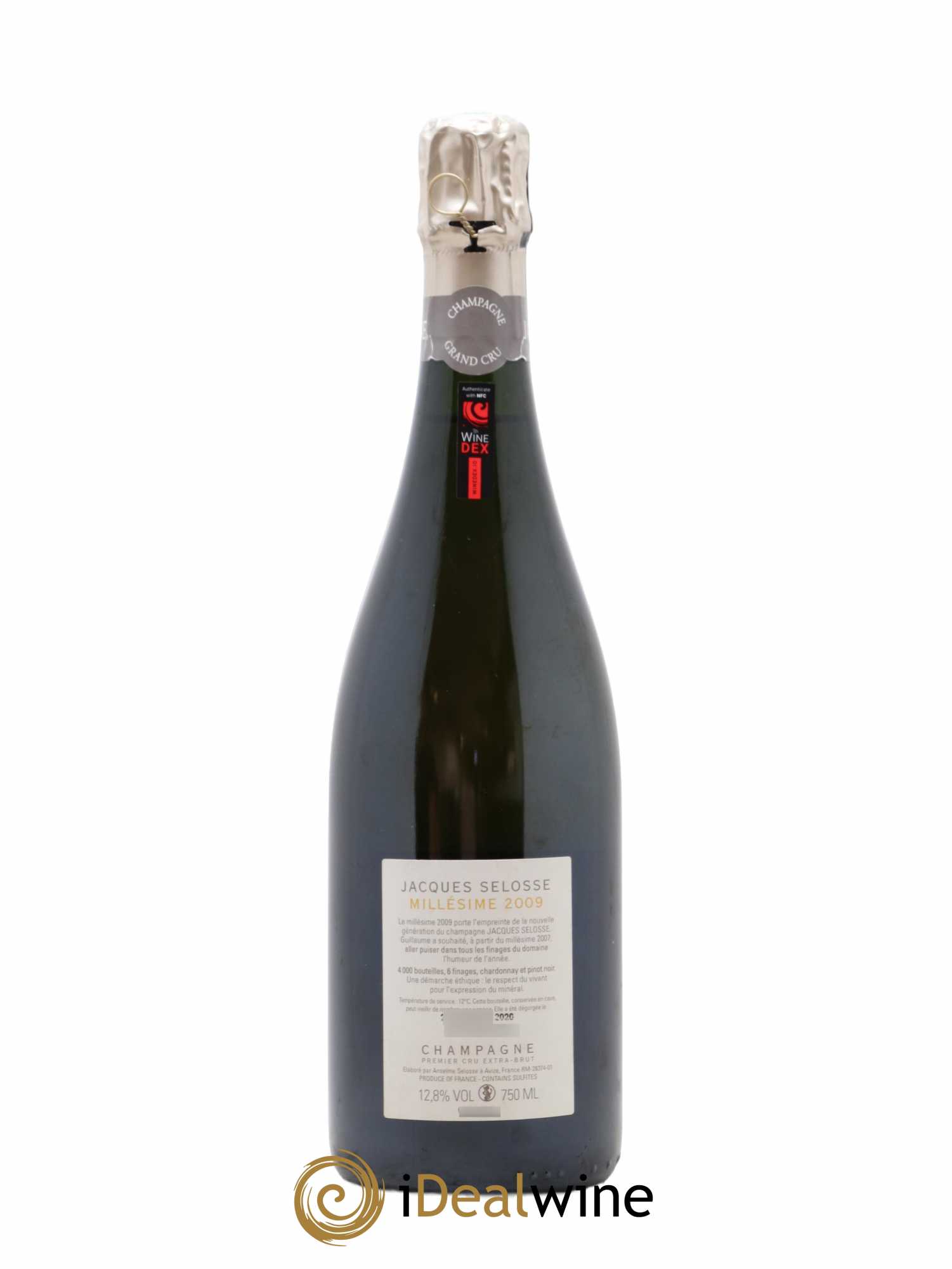1er Cru Millésimé Extra-Brut Jacques Selosse 2009 - Lot de 1 bouteille - 1