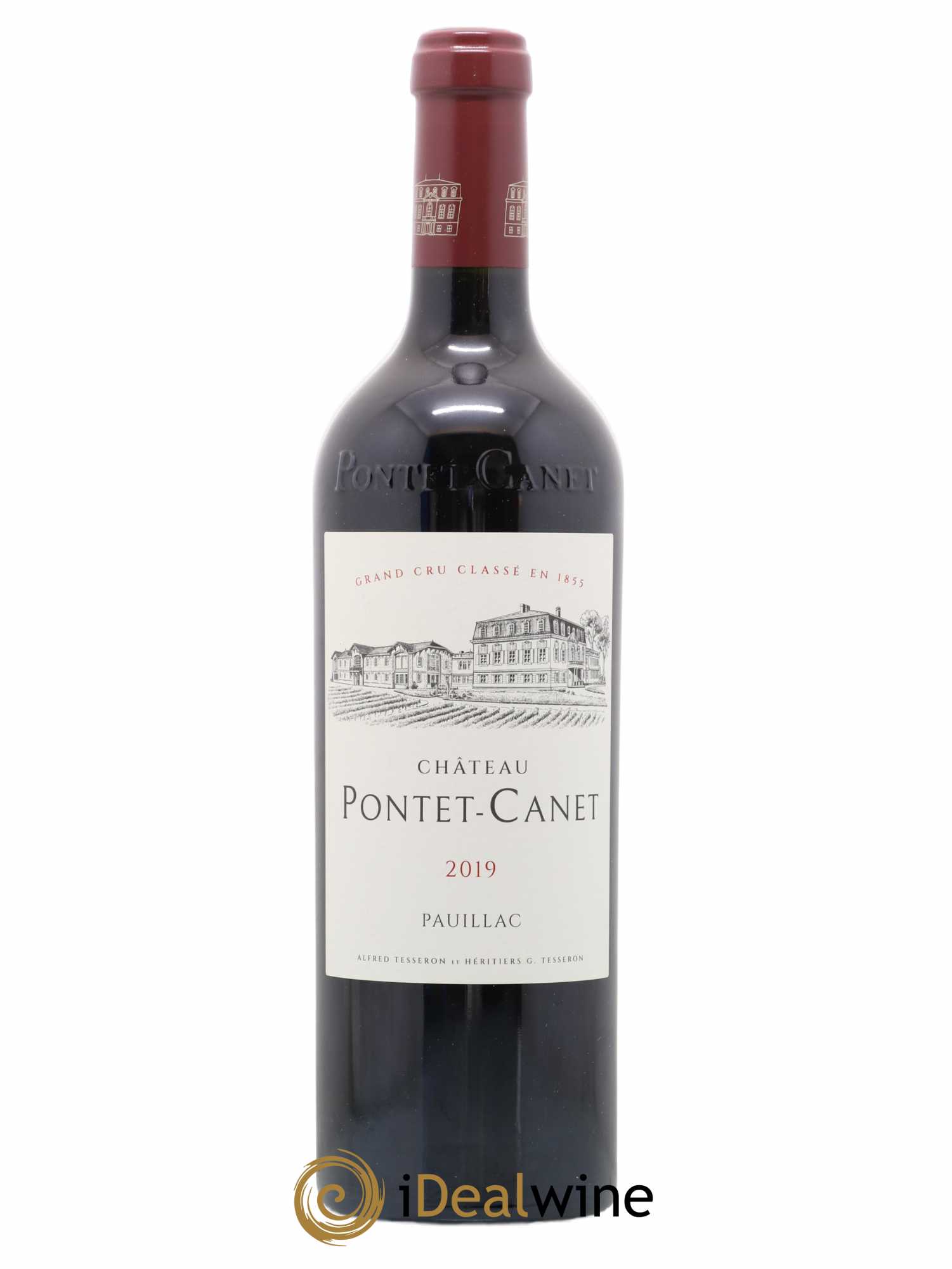 Château Pontet Canet 5ème Grand Cru Classé 2019 - Lot de 1 bouteille - 0