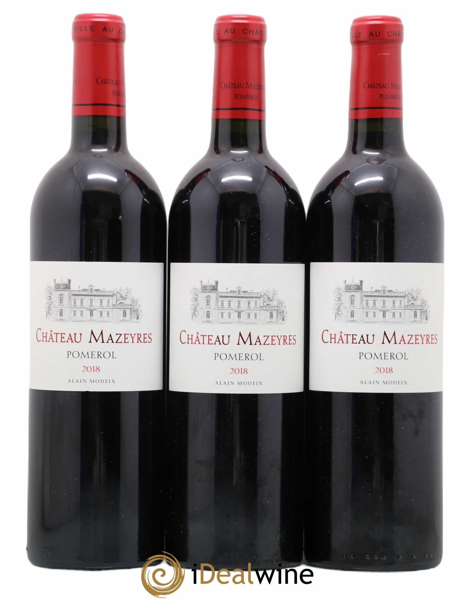 Château Mazeyres 2018 - Lot de 3 bouteilles - 0