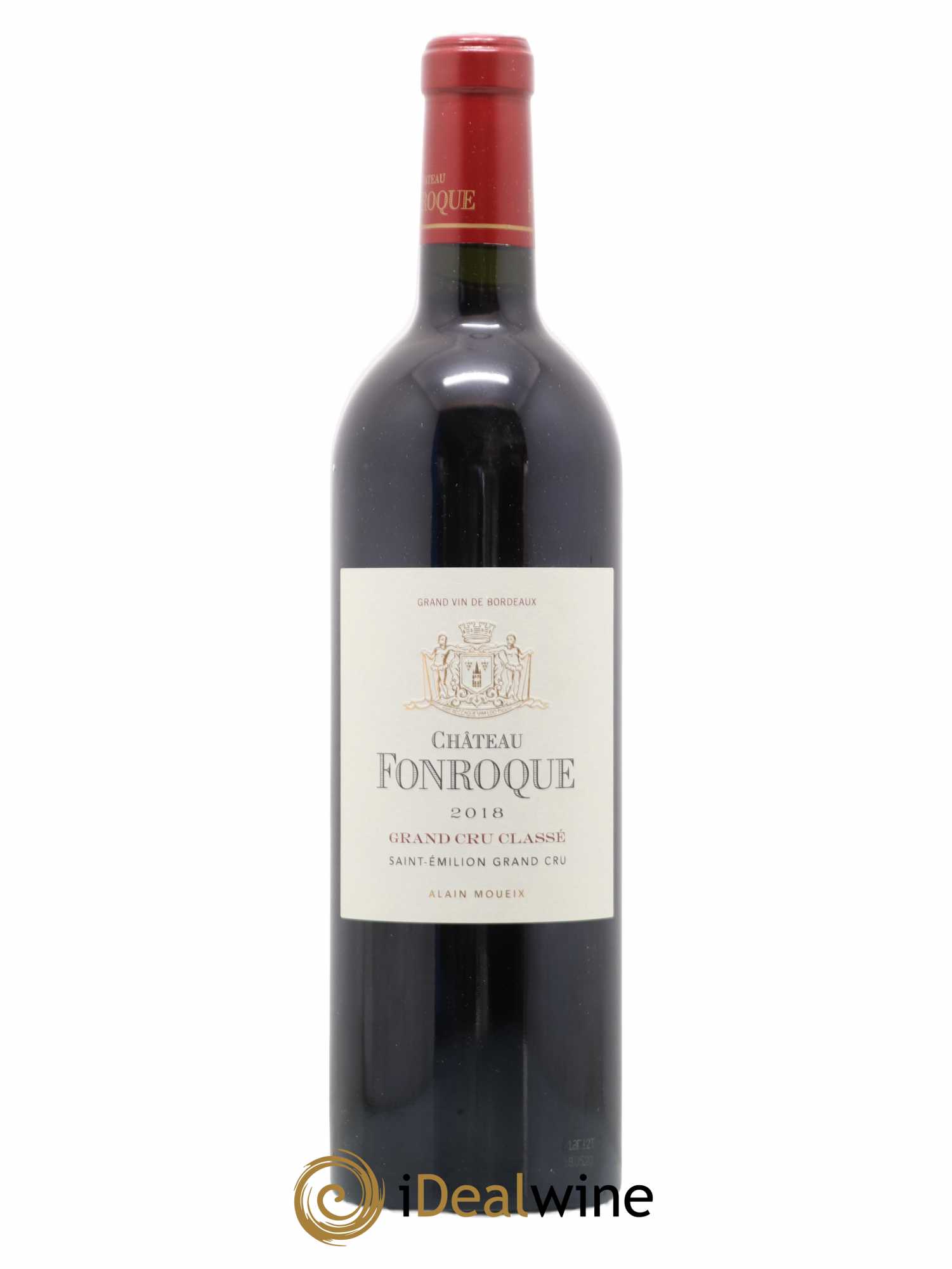 Château Fonroque Grand Cru Classé 2018 - Lot de 1 bouteille - 0