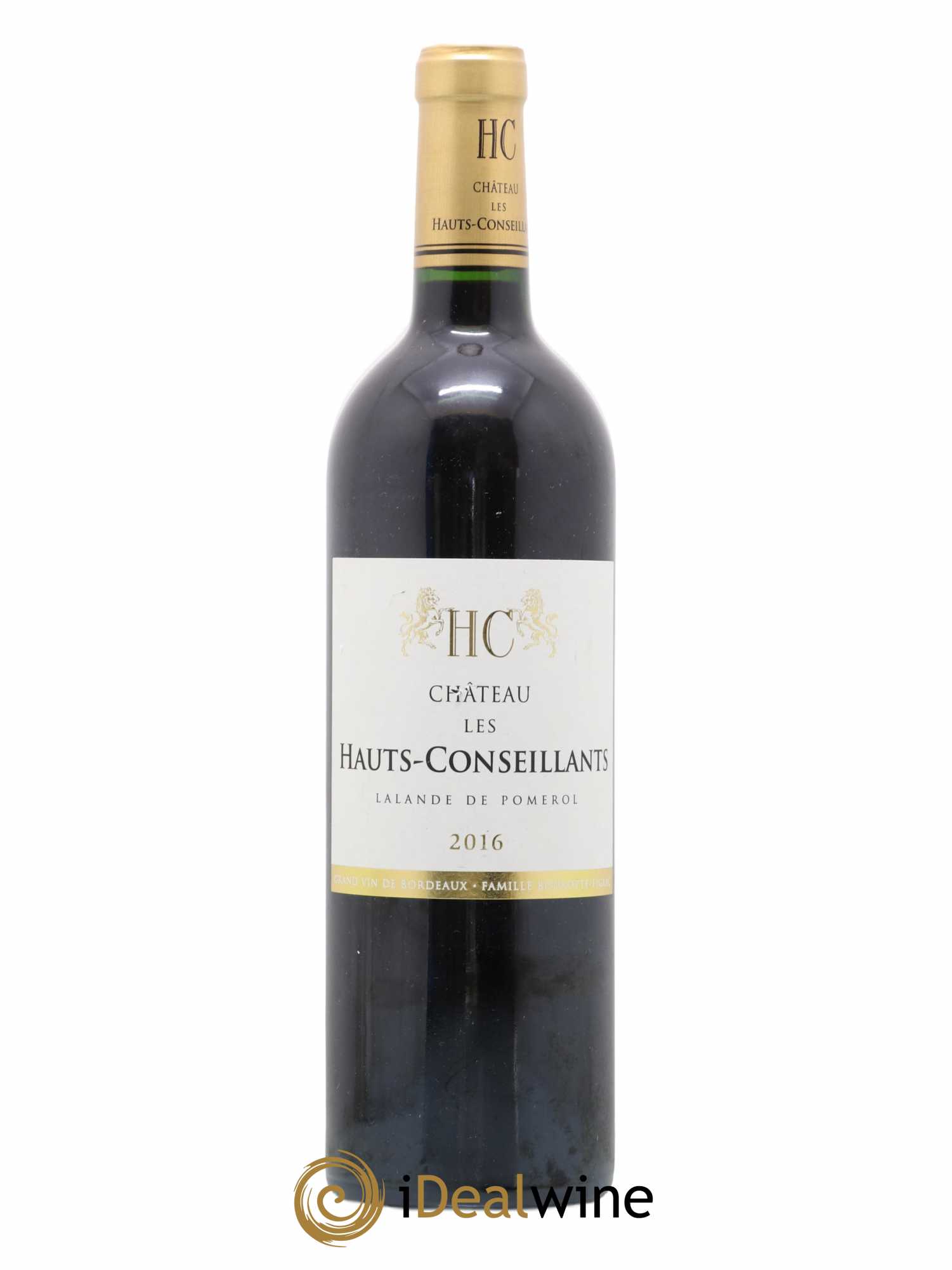 Lalande-de-Pomerol Château Les Hauts-Conseillants 2016 - Posten von 1 Flasche - 0