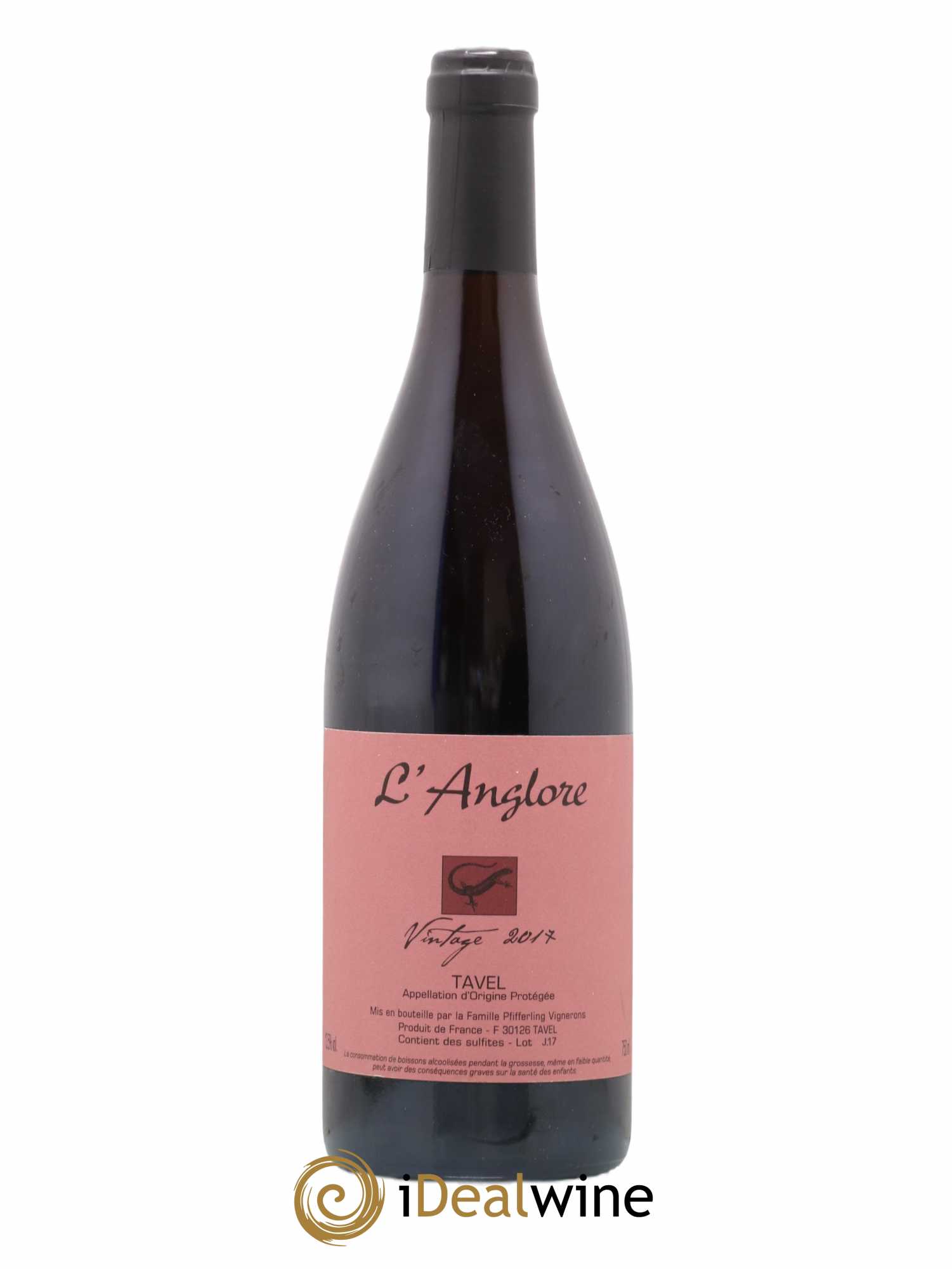 Tavel Vintage L'Anglore 2017 - Lot de 1 bouteille - 0