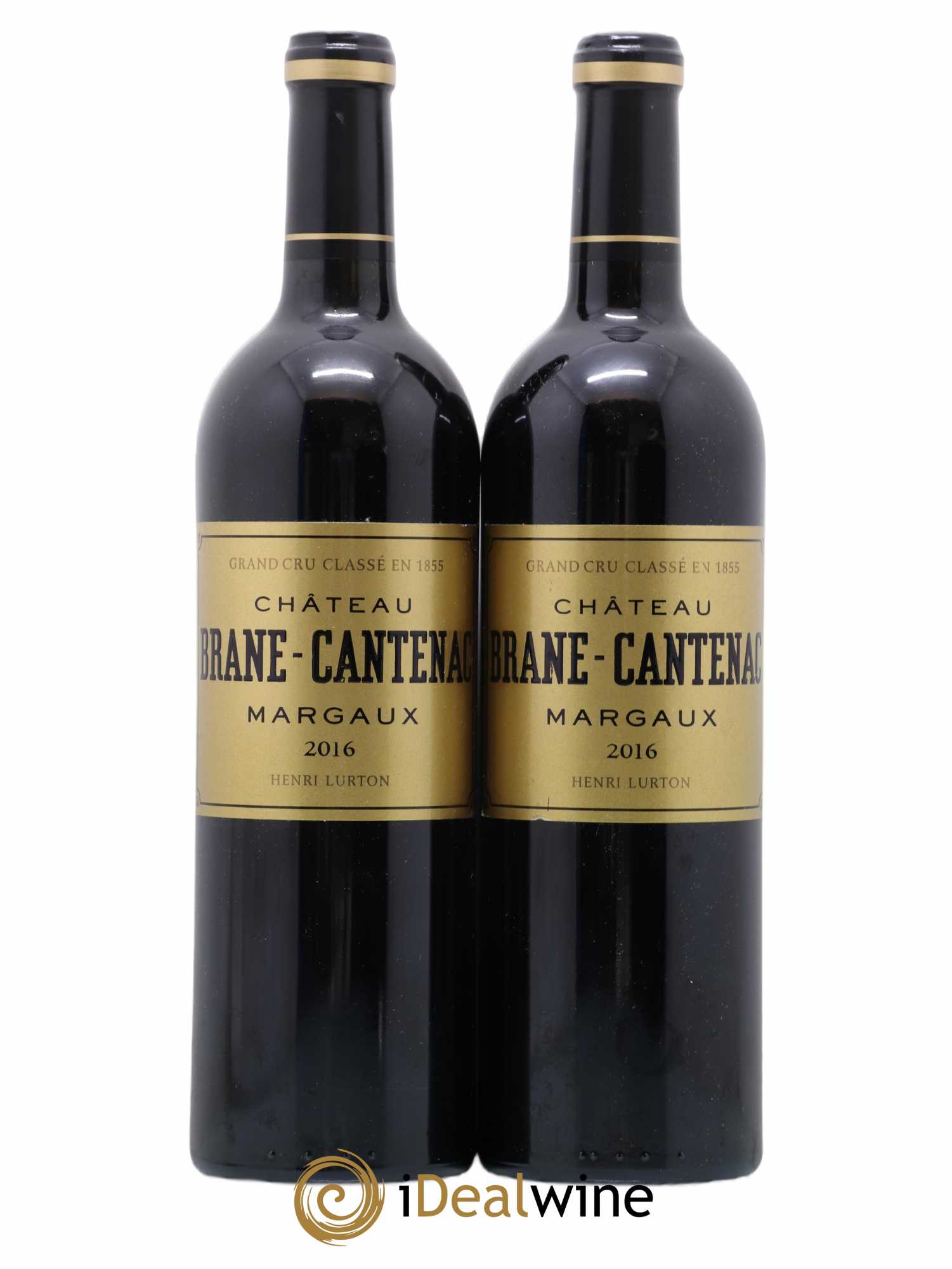 Château Brane Cantenac 2ème Grand Cru Classé 2016 - Lot de 2 bouteilles - 0