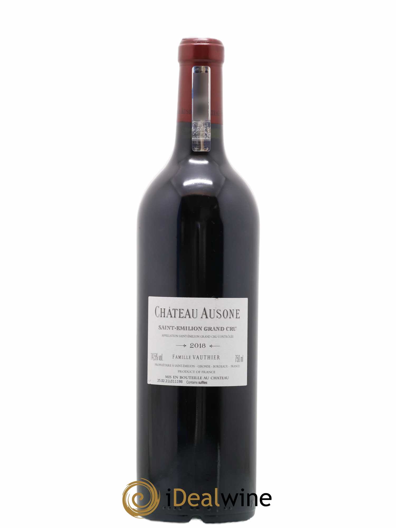 Château Ausone 1er Grand Cru Classé A 2018 - Lot de 1 bouteille - 1