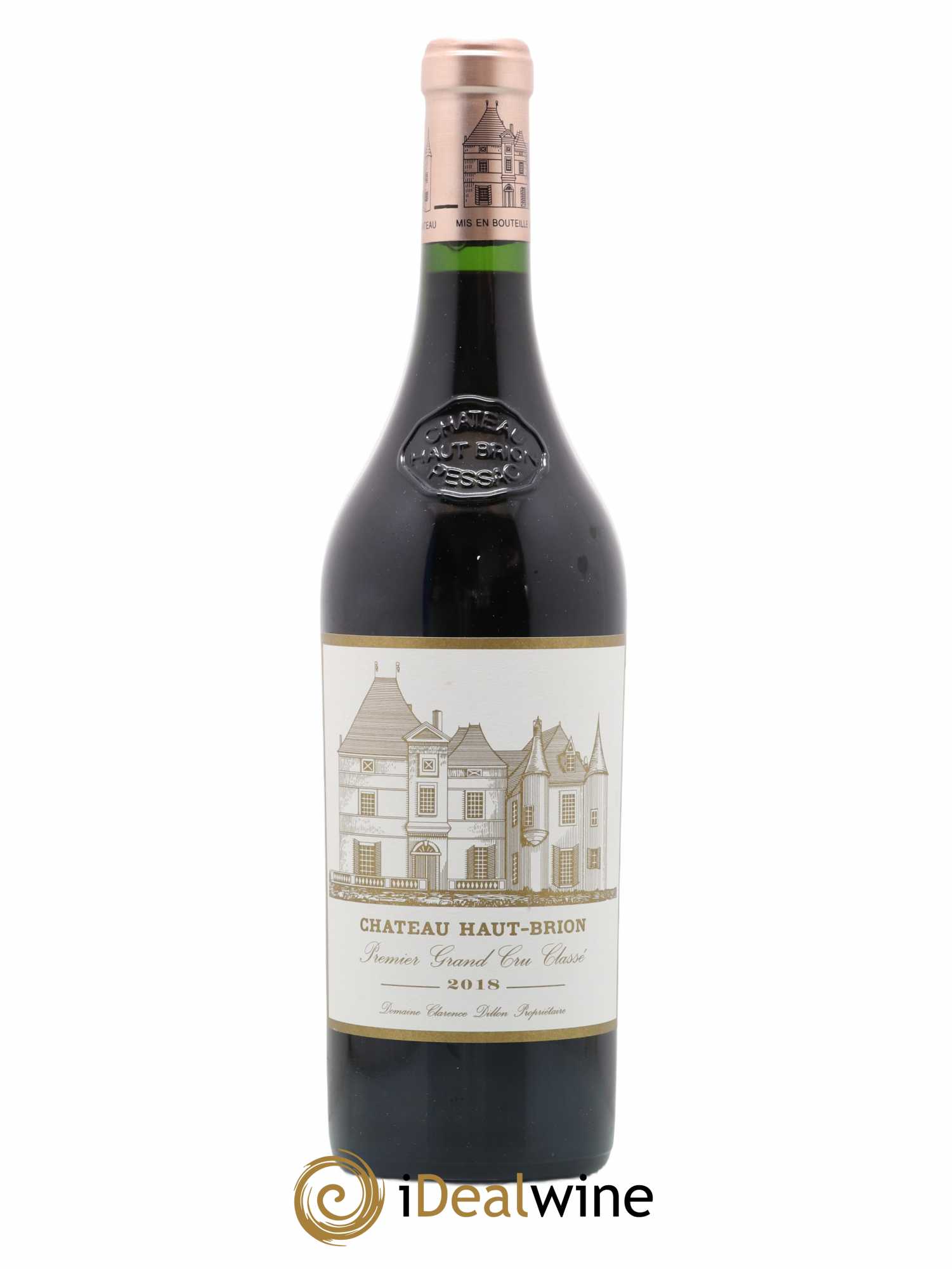 Château Haut Brion 1er Grand Cru Classé 2018 - Lot de 1 bouteille - 0