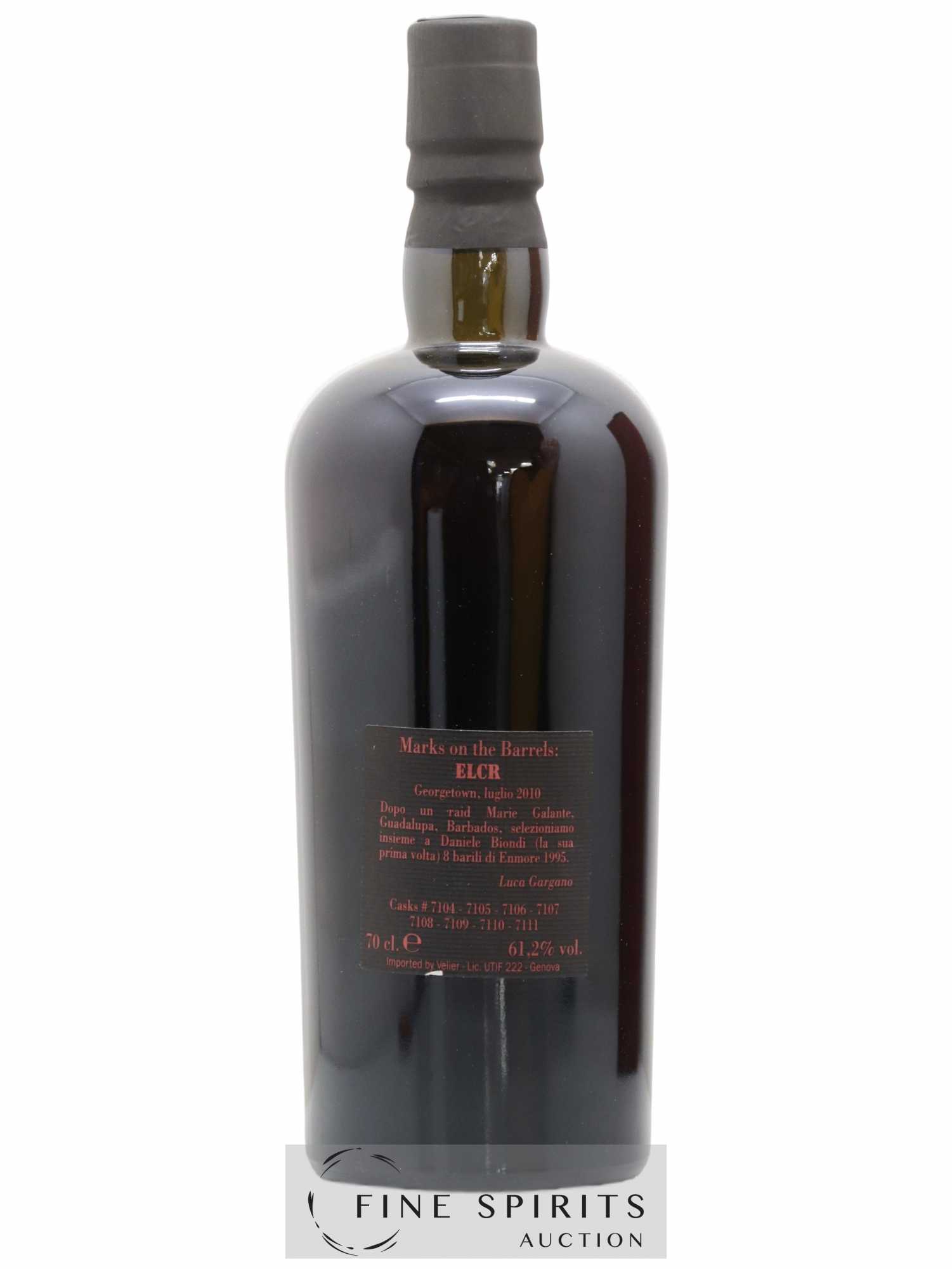 Enmore 16 years 1995 Of. Full Proof Barrels ELCR - bottled in 2011 Velier - Lot of 1 bottle - 2