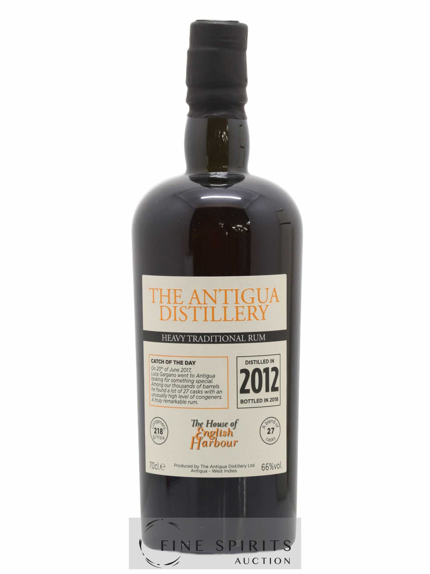 The Antigua Distillery 2012 Velier The House of English Harbour bottled 2018 - Lot de 1 bouteille - 1