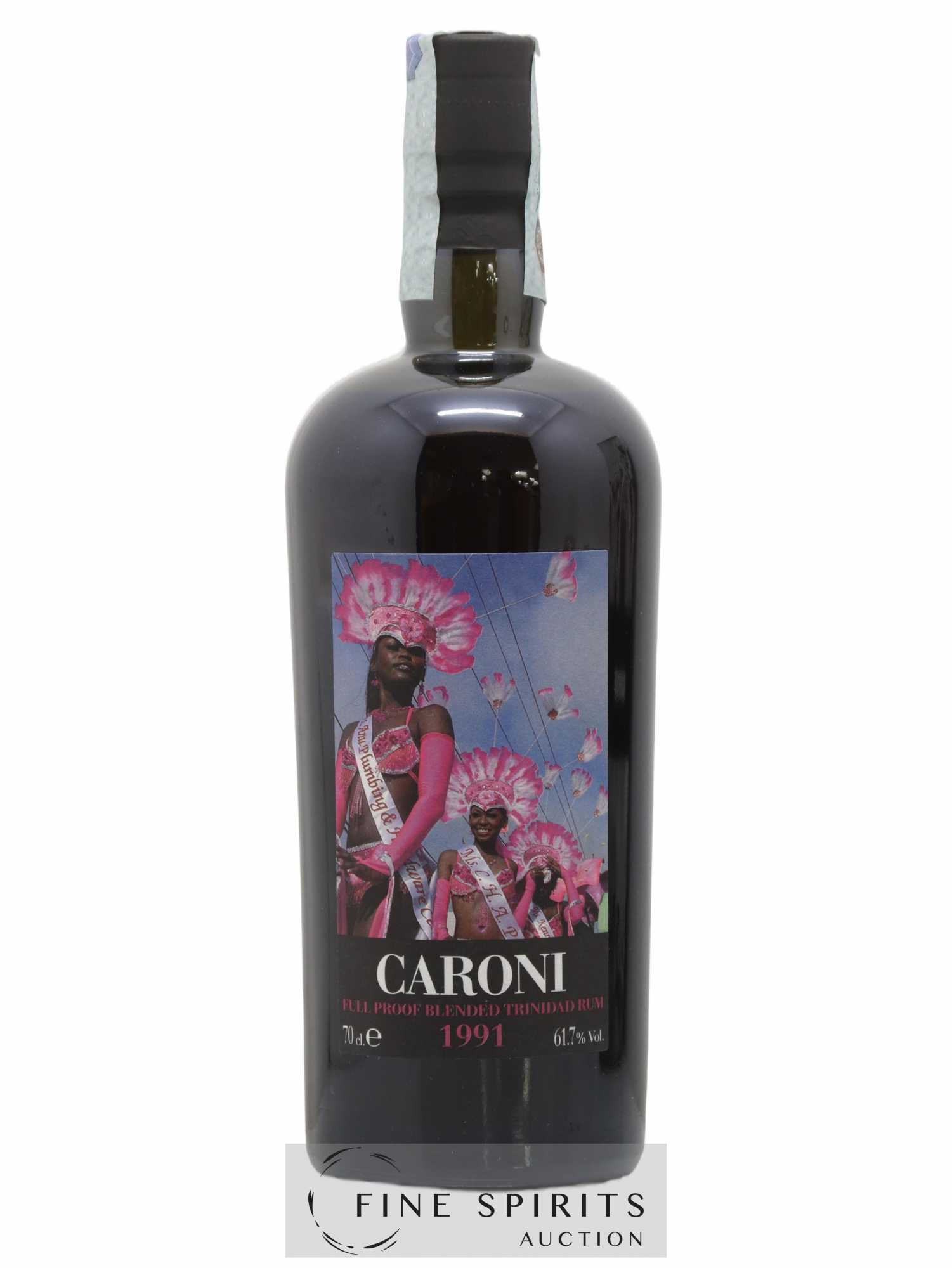 Caroni 19 years 1991 Velier Full Proof 1518 bottles - bottled 2010 - Lot de 1 bouteille - 1