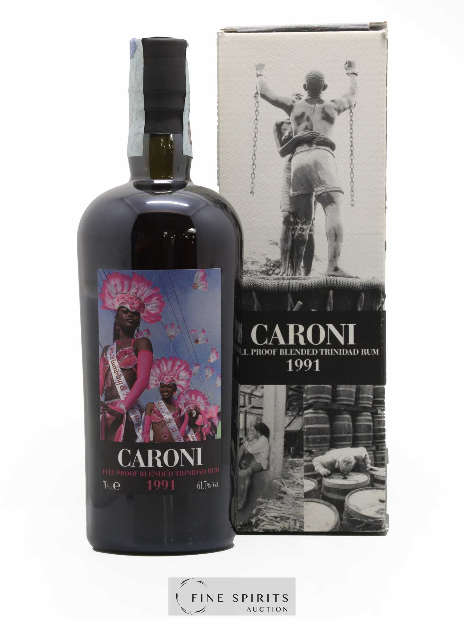 Caroni 19 years 1991 Velier Full Proof 1518 bottles - bottled 2010 - Lot de 1 bouteille - 0