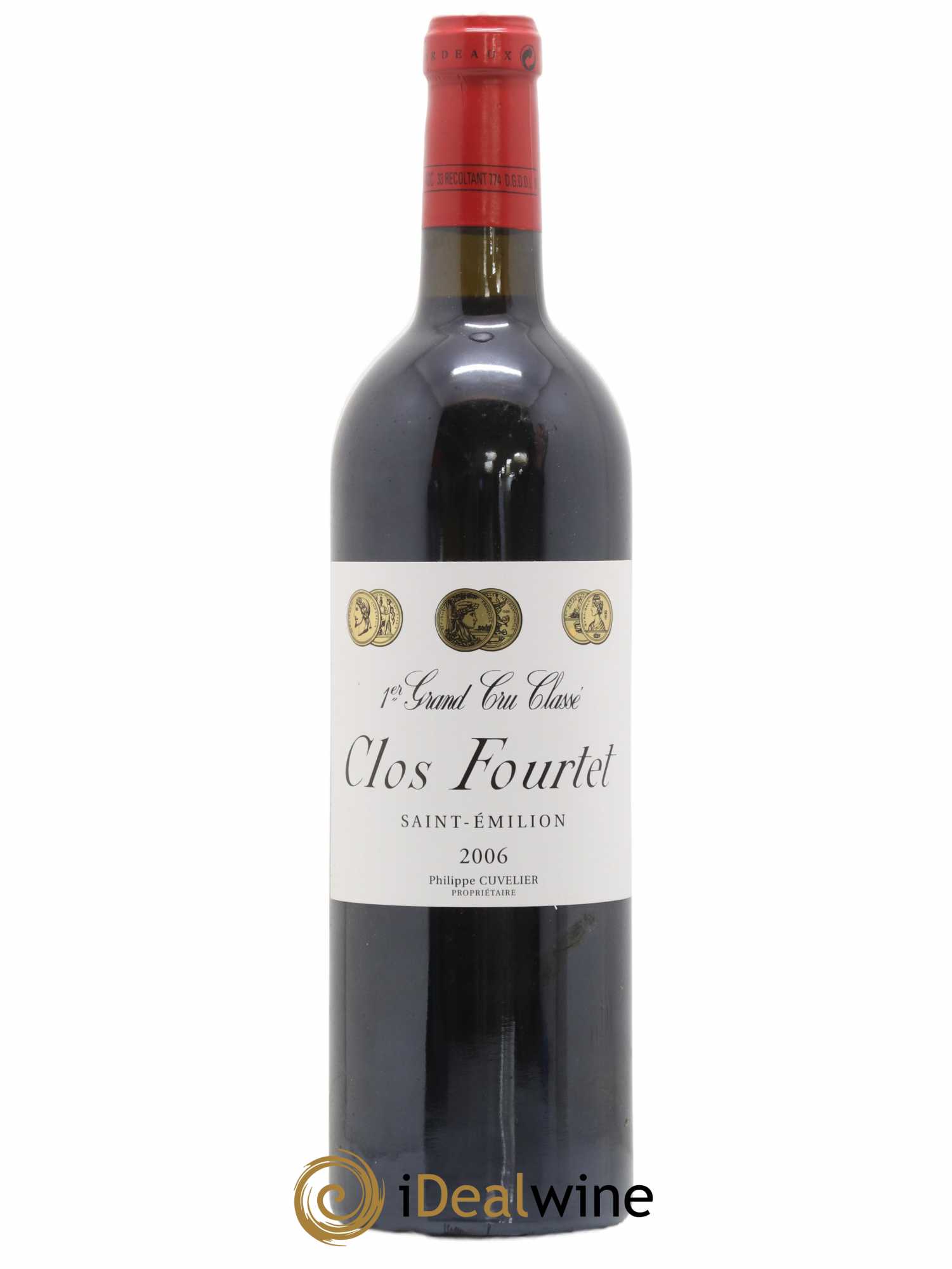 Clos Fourtet 1er Grand Cru Classé B 2006 - Lot de 1 bouteille - 0