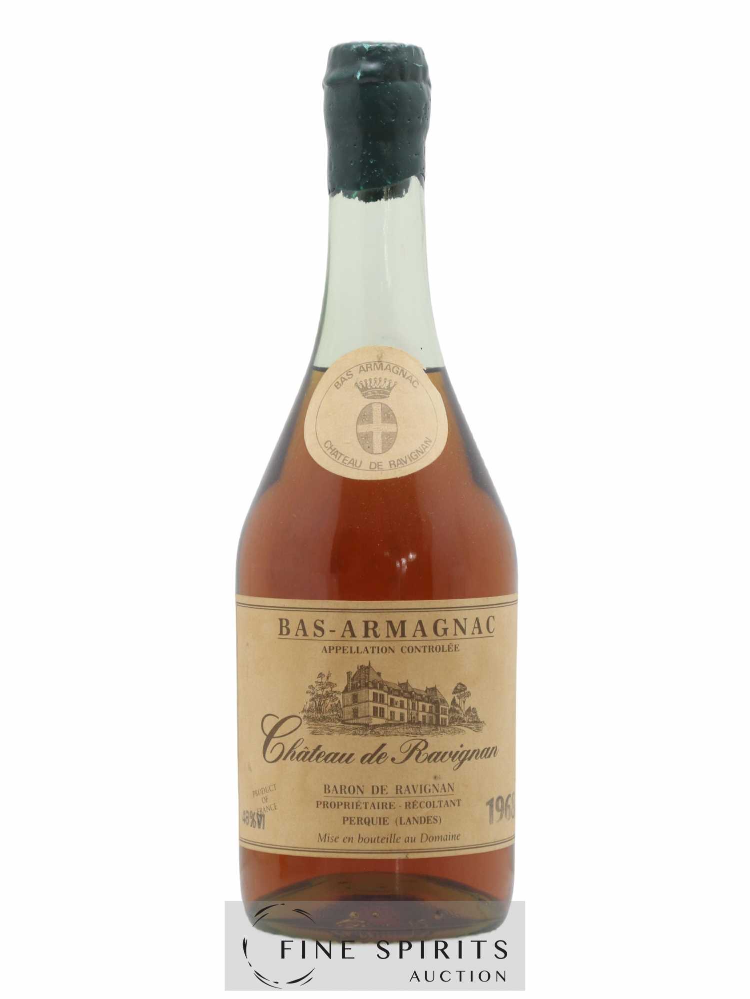 Château de Ravignan 1968 Of. - Posten von 1 Flasche - 0