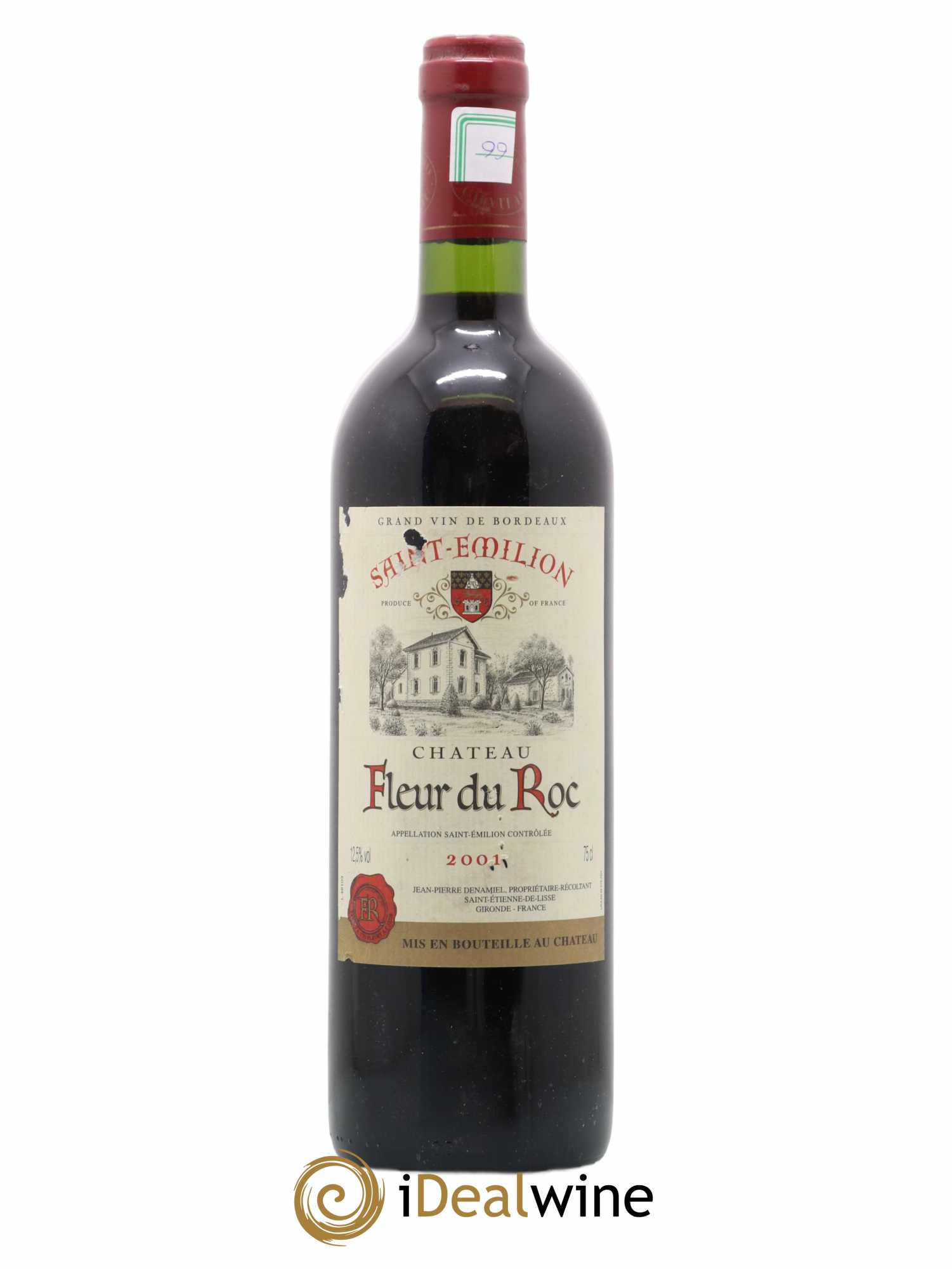 Saint-Émilion Château Fleur Du Roc 2001 - Lot de 1 bouteille - 0