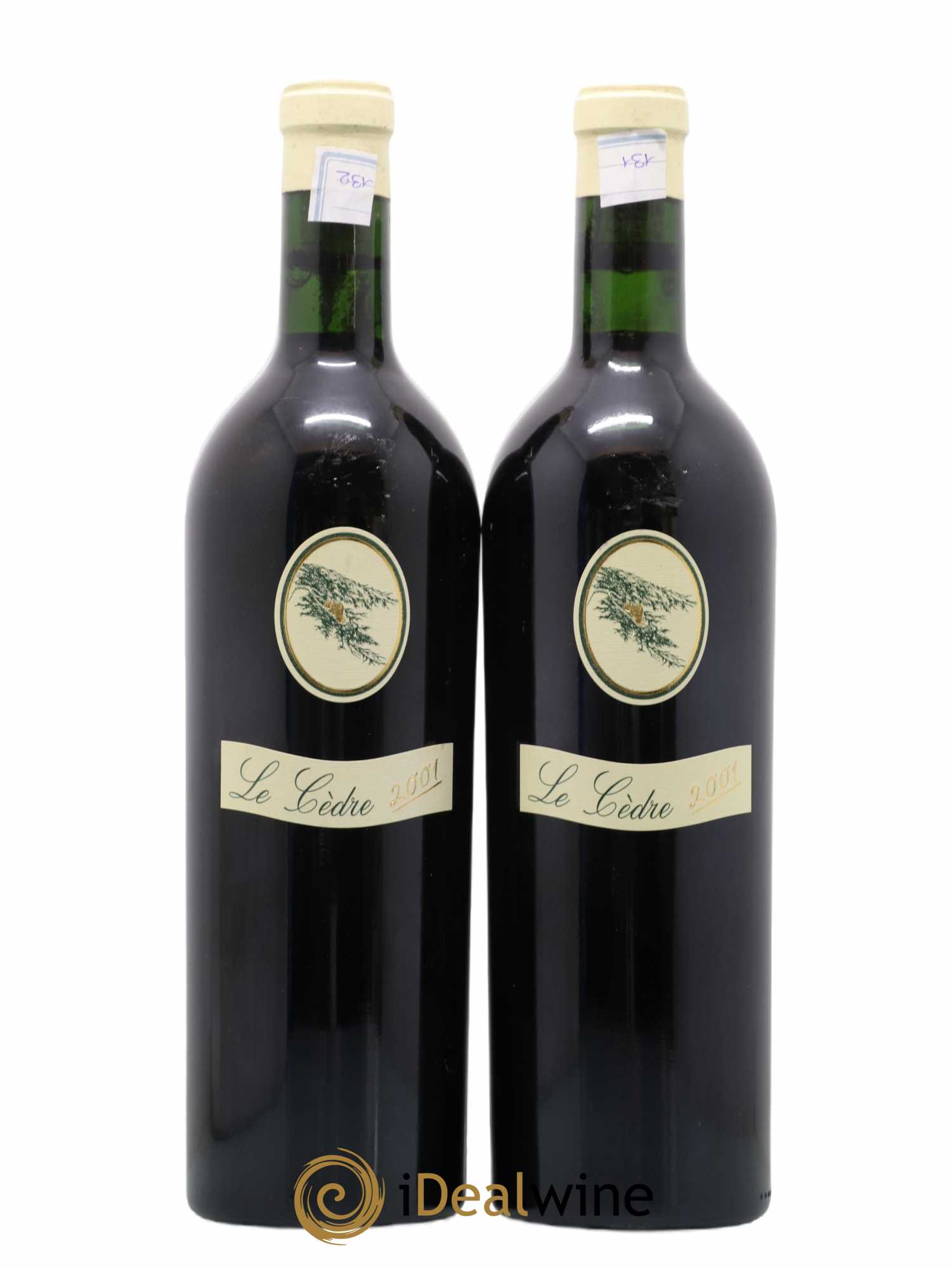 Cahors Château du Cèdre Cuvée Le Cèdre Pascal et Jean-Marc Verhaeghe 2001 - Lot de 2 bouteilles - 0