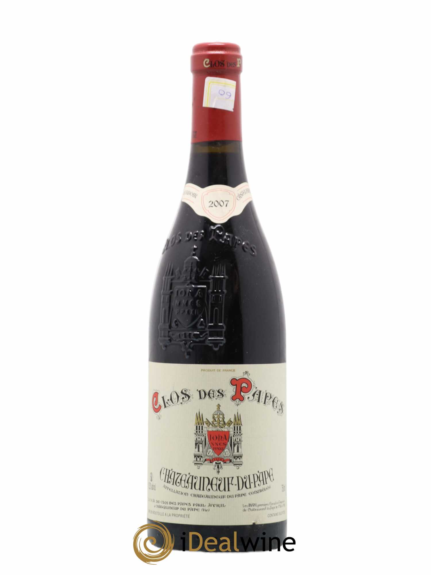 Châteauneuf-du-Pape Clos des Papes - Paul Avril 2007 - Lot de 1 bouteille - 0
