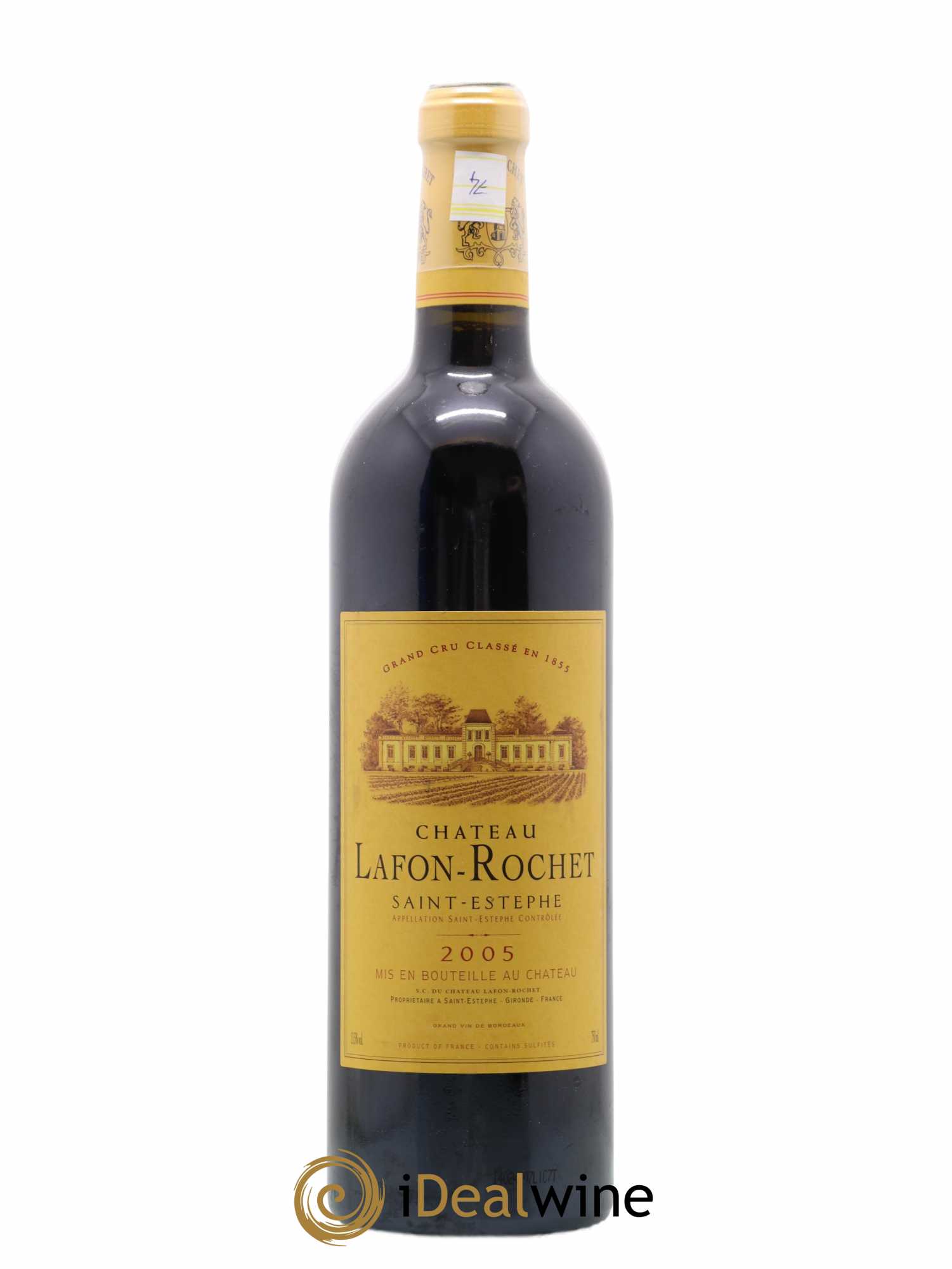 Château Lafon Rochet 4ème Grand Cru Classé 2005 - Lot de 1 bouteille - 0