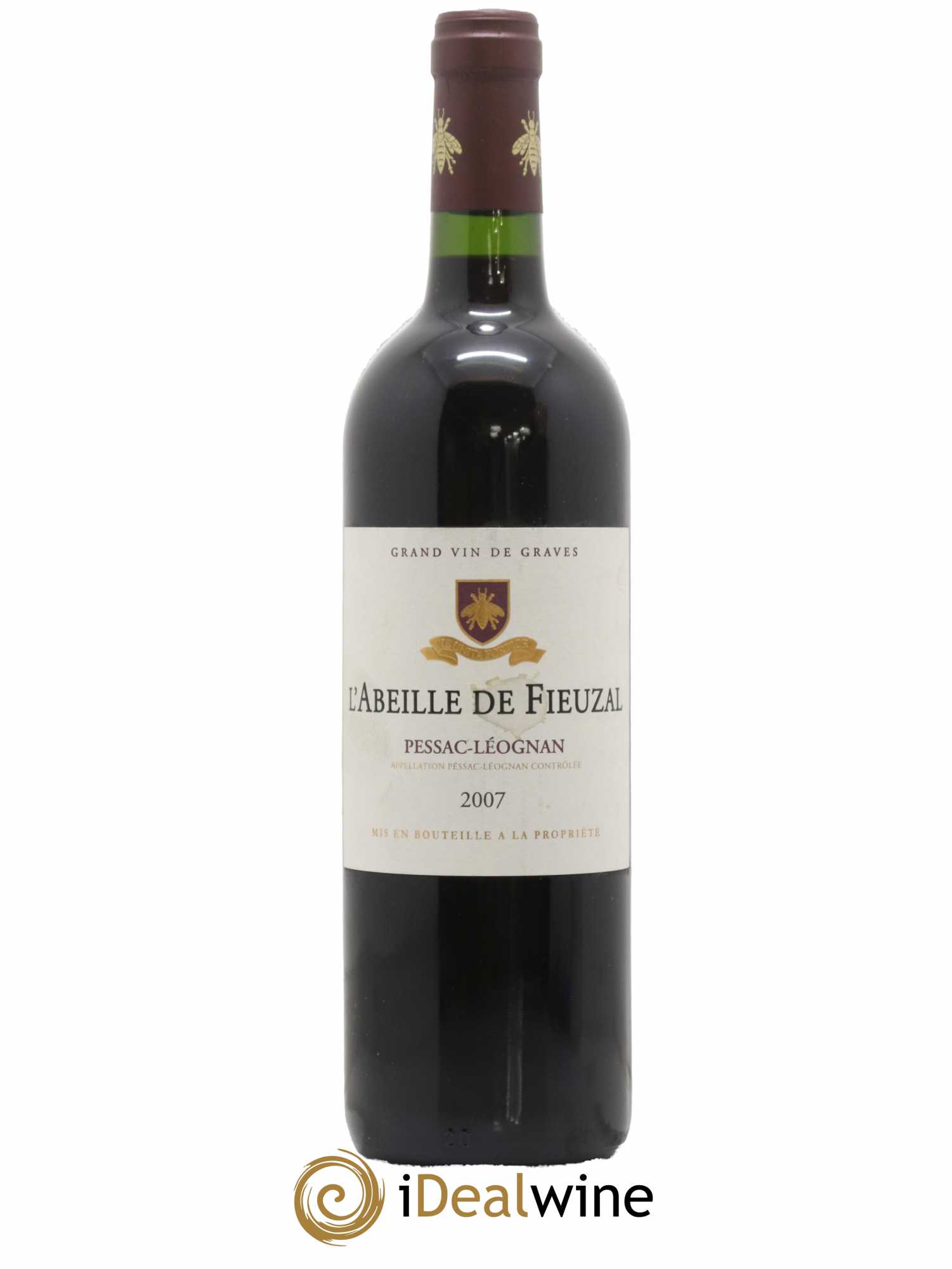Abeille de Fieuzal 2007 - Lot de 1 bouteille - 0